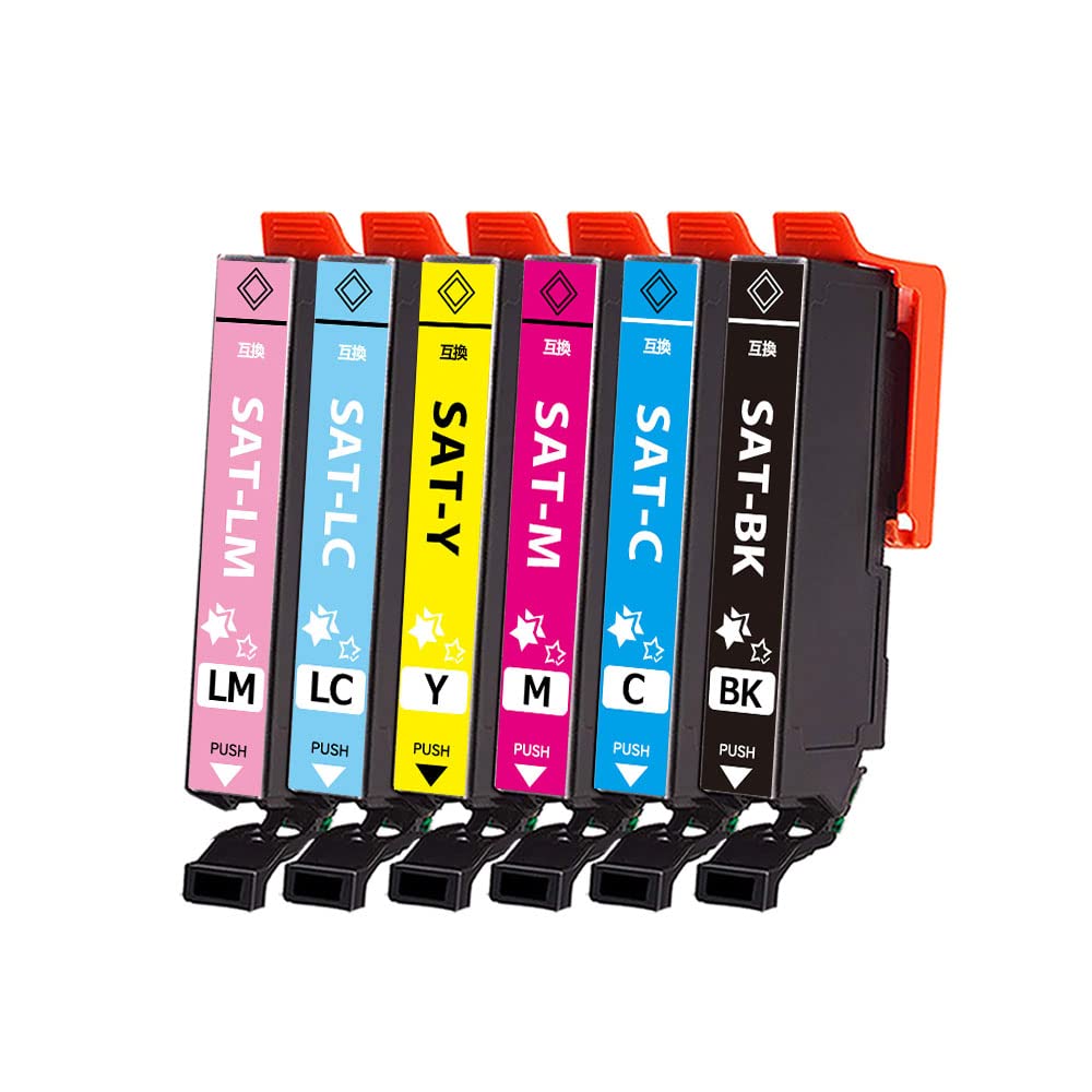 Amazon.co.jp: エプソン用 SAT-6CL「 さつまいも 」互換インク