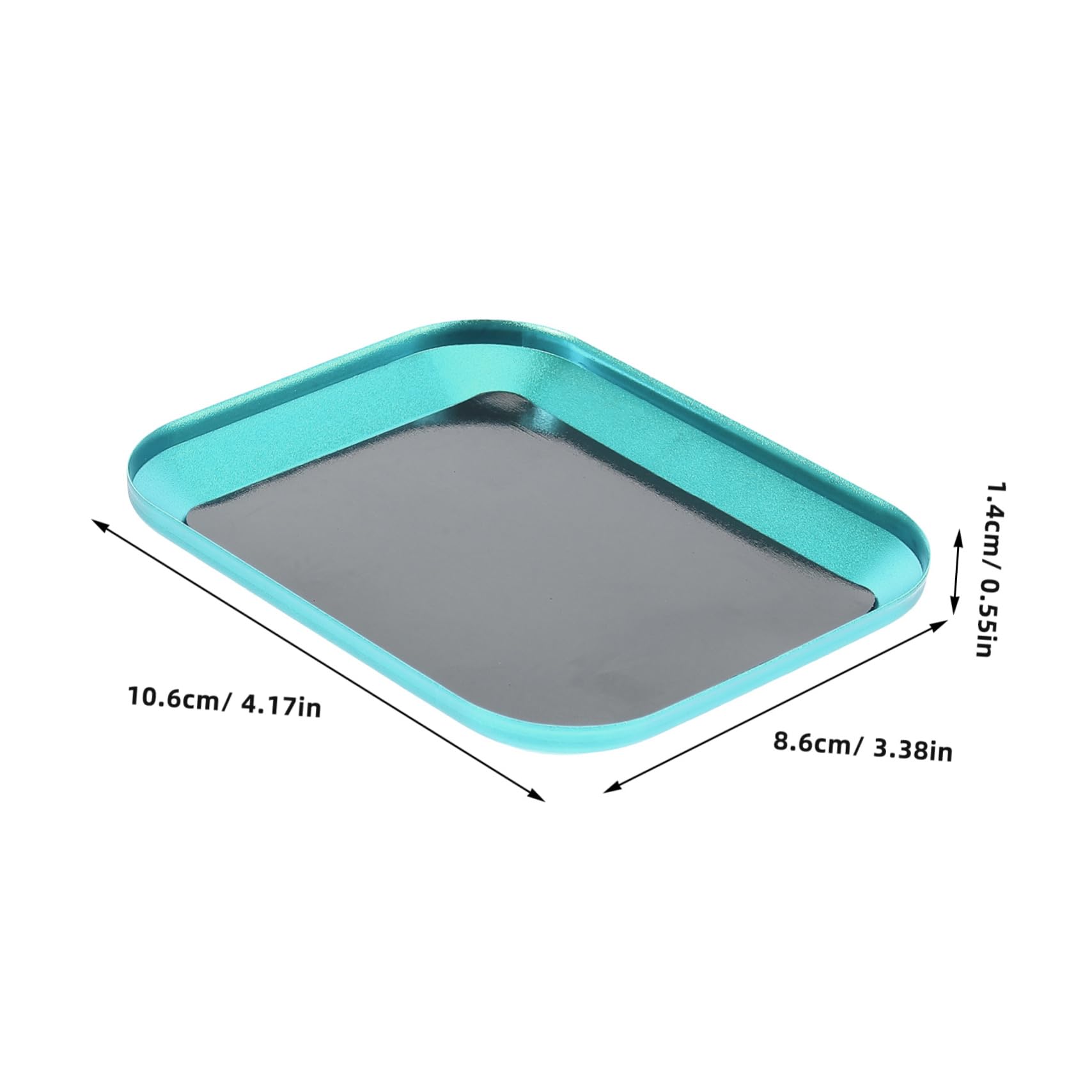 COHEALI Aluminum Alloy Magnetic Screw Tray for Model Building Phone Repair Electronics Maintenance Lightweight Durable Design Organized Storage for DIY Mechanics Hobbyists