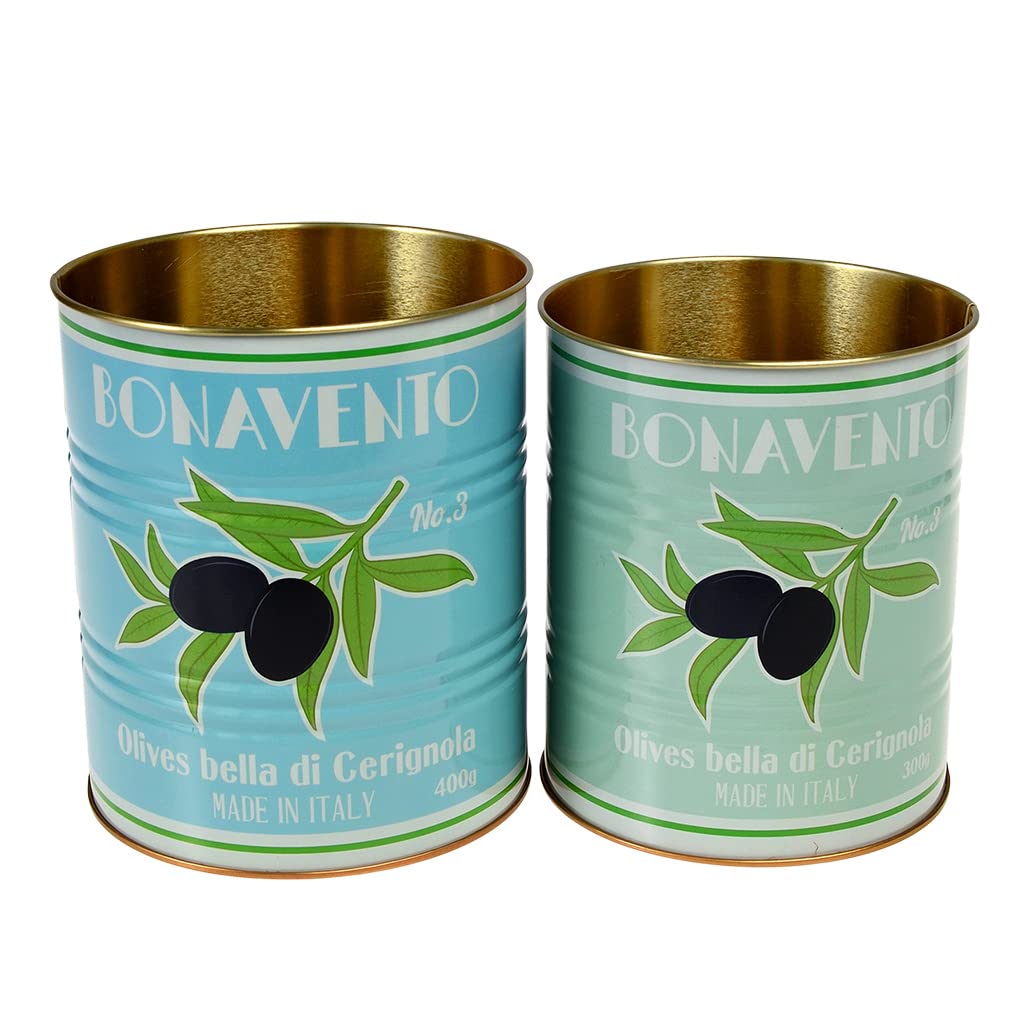 Rex London Bonavento Storage Tins Set of 2 - Vintage Kitchen, Medium — image 1