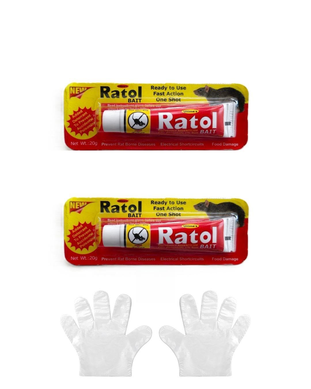 CPC-Ratol Bait – Fast-Acting Rodent Killer Paste,Combo-2 Ready-to-Use Pest Control for Home, Warehouse, and Commercial Use (20g)-image-48