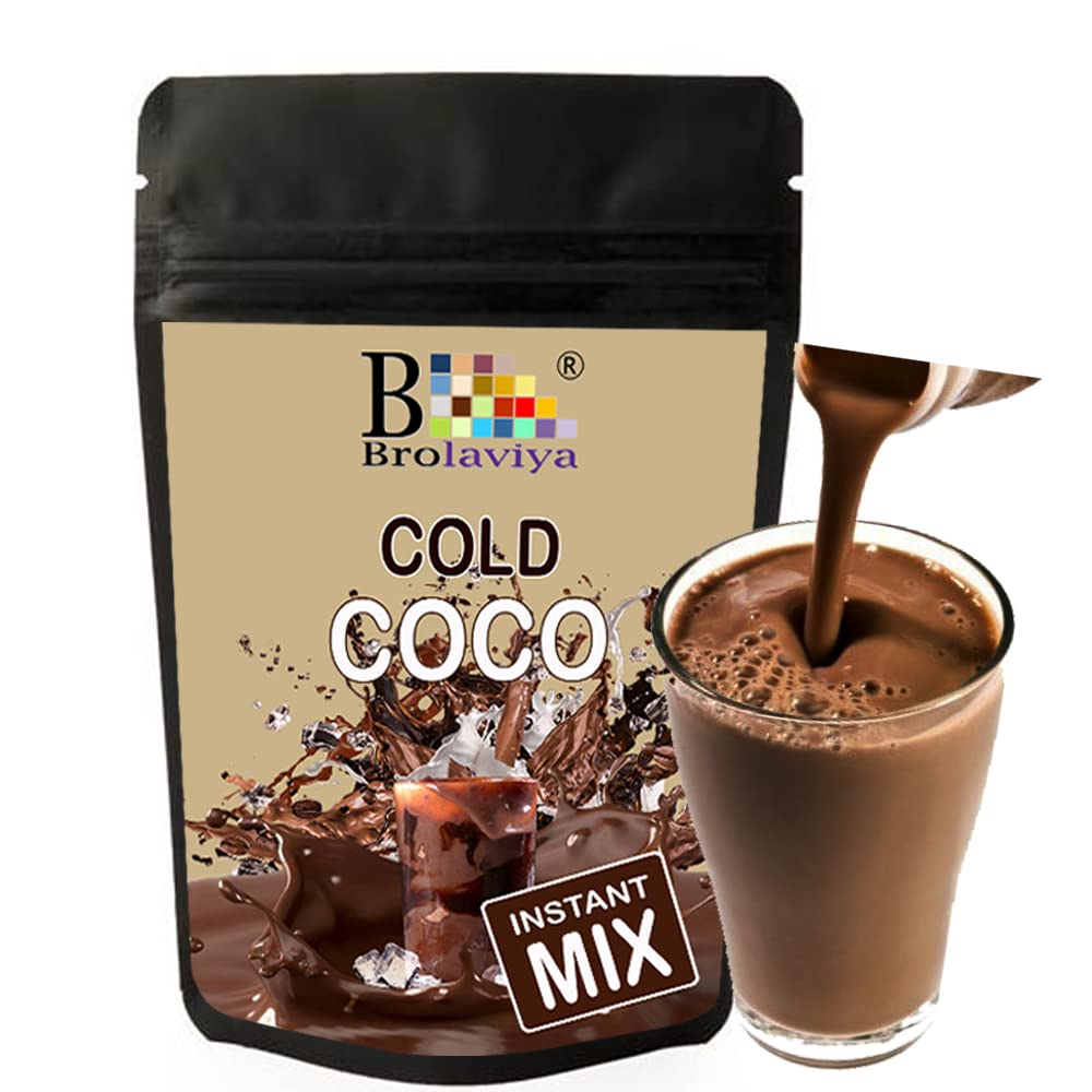 BROLAVIYA Instant Surti Cold Coco Drink Powder Mix, 200g