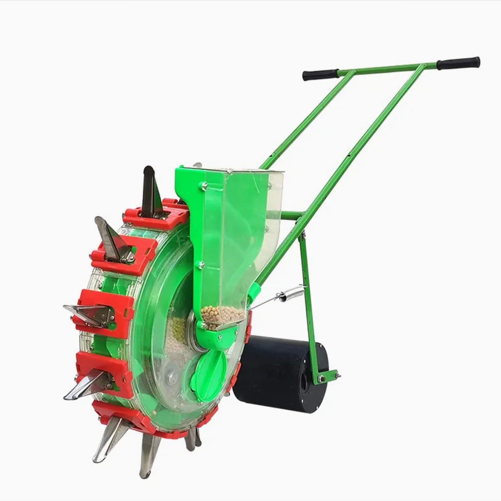 Kisan Agriculture 12 Big Teeth Seeder 12T | Manual Operated Seeding Machine for Various Seeds | Seed Spreader | Professional Quality Adjustable Dibbler | Seed Spreader-image-30