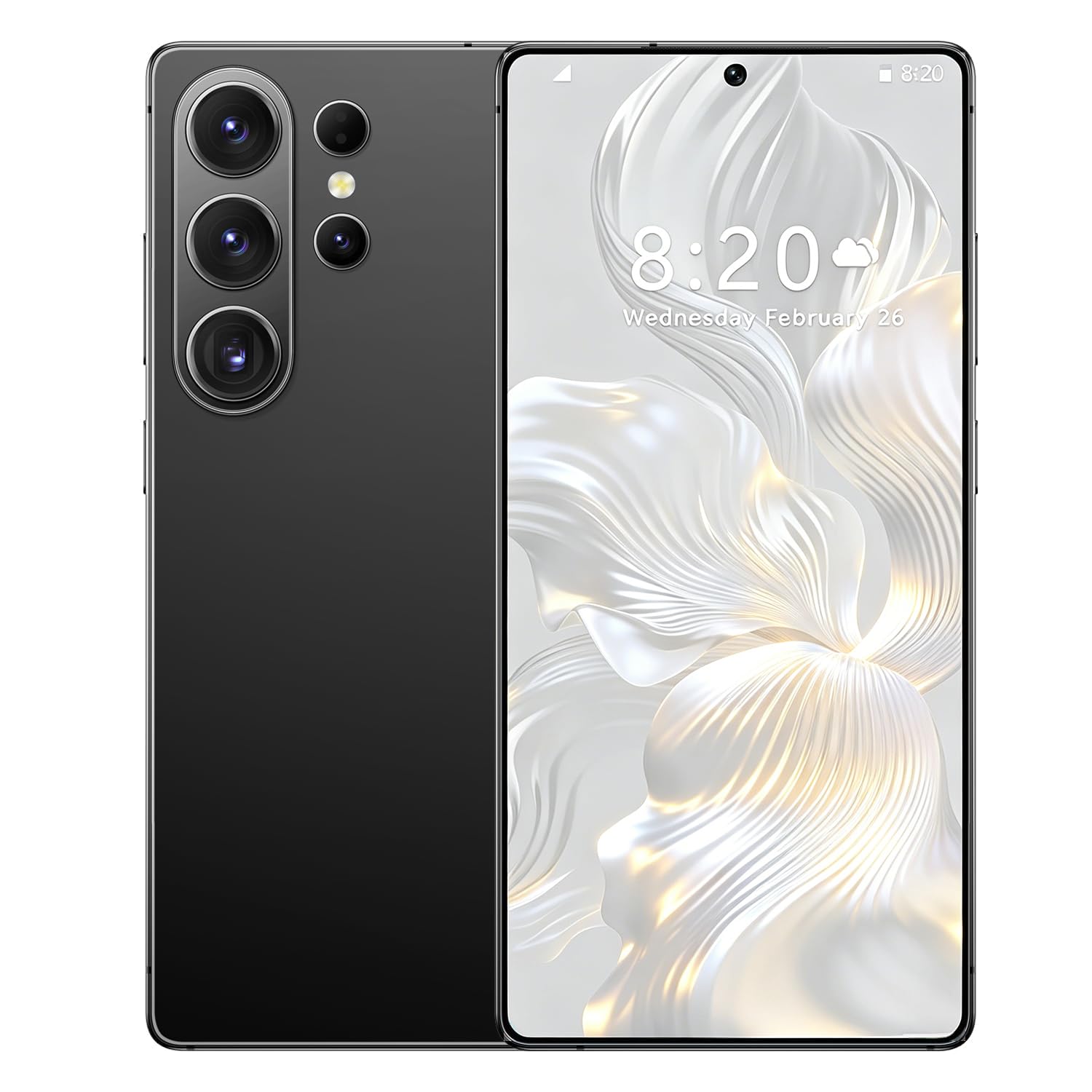 Unlocked Smartphone, 4G Dual SIM, 6.75" HD Screen, 4GB+32GB (256GB Expandable), 16MP+21MP Camera, Android 12.0, GPS/WiFi/OTG/Face ID 4G Mobile Phone