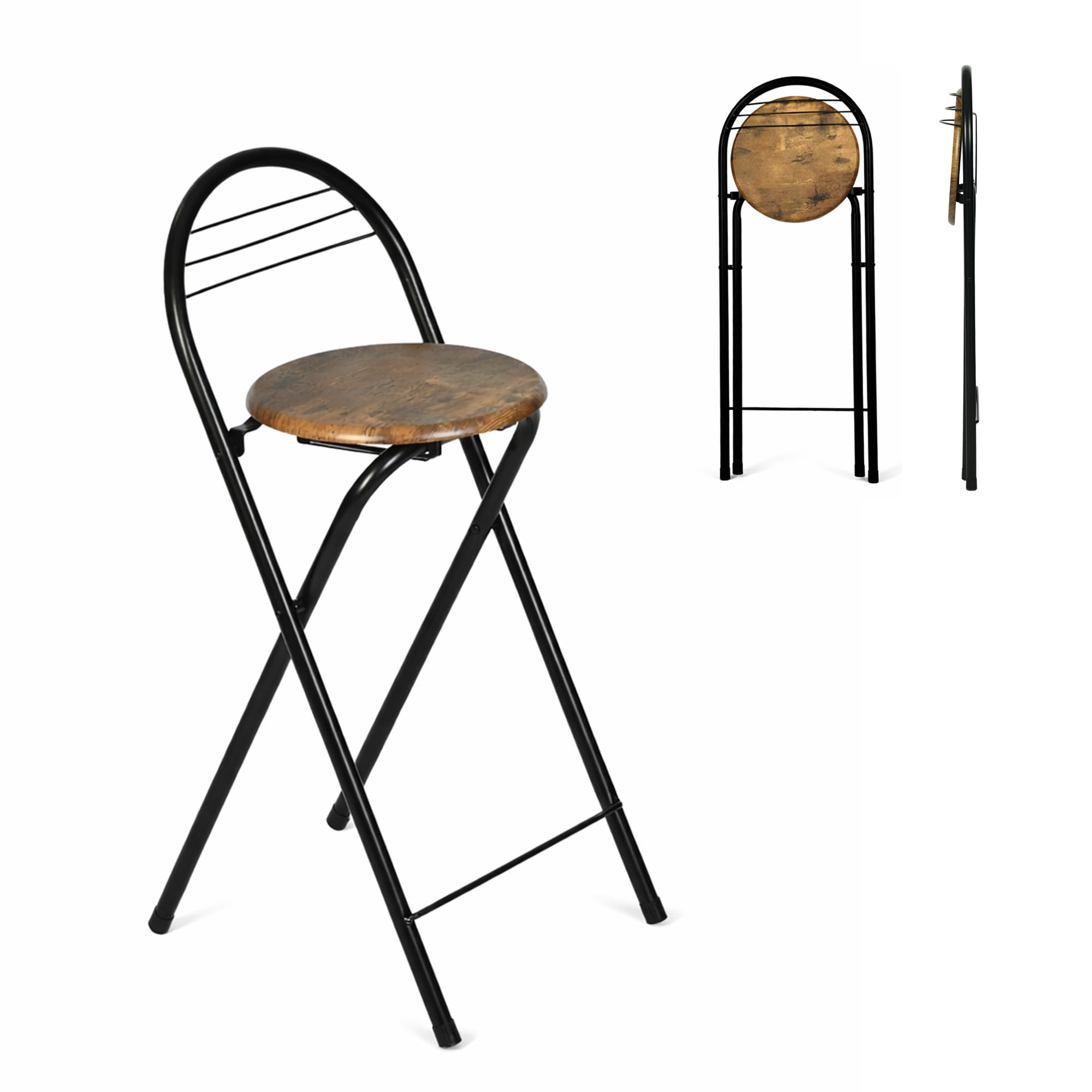 Tabouret haut de bar pliant pour balcon et jardin profitez de vos repas en plein air