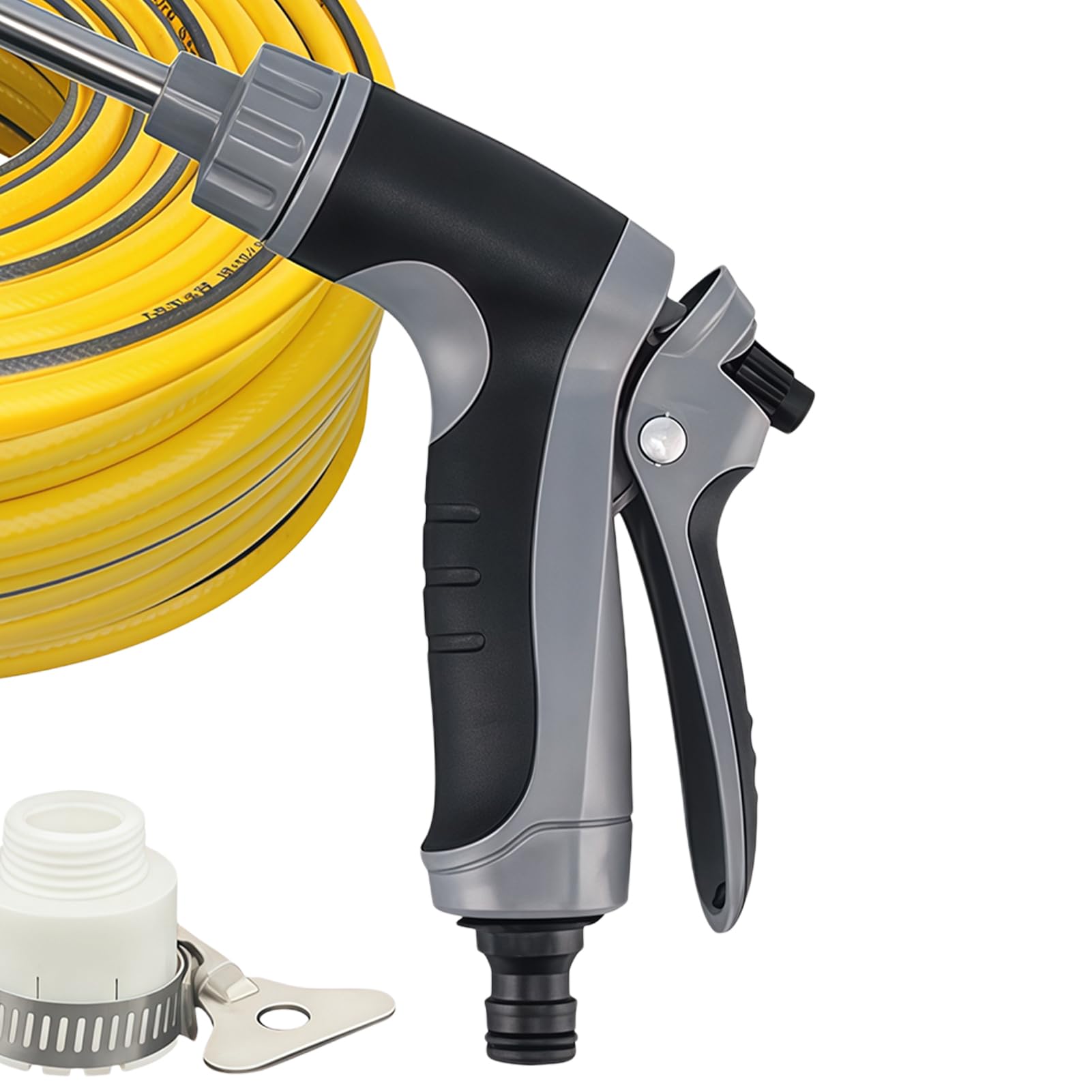 Hidrolimpiadora de alta presión – Boquilla ajustable inalámbrica | Limpiador portátil para coche, para limpieza exterior de jardín, terraza, patio, aparcamiento, vehículo, Decking