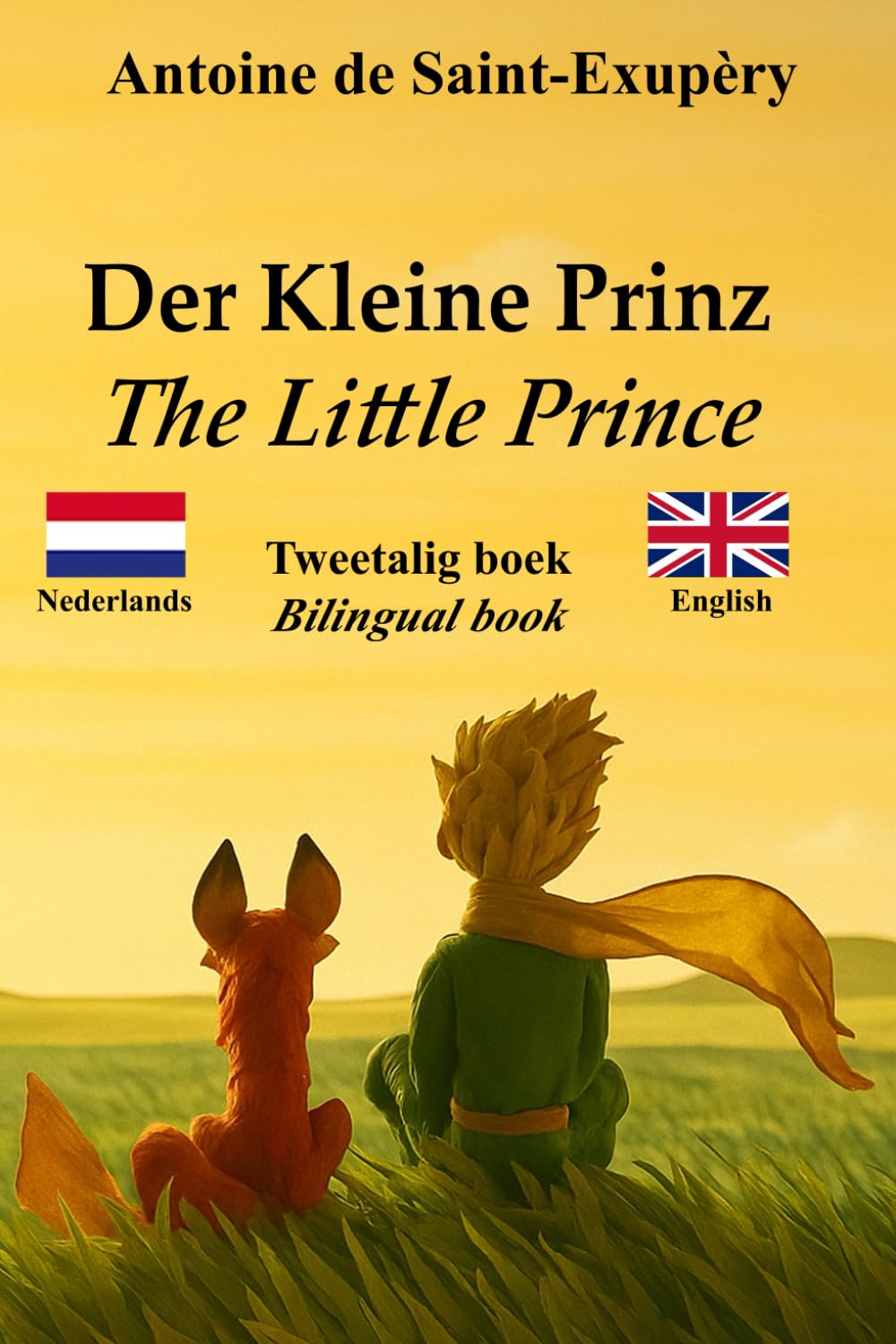 De Kleine Prins – The Little Prince: Tweetalige tekst met parallelle zinnen – Bilingual parallel text: Nederlands–Engels / Dutch–English