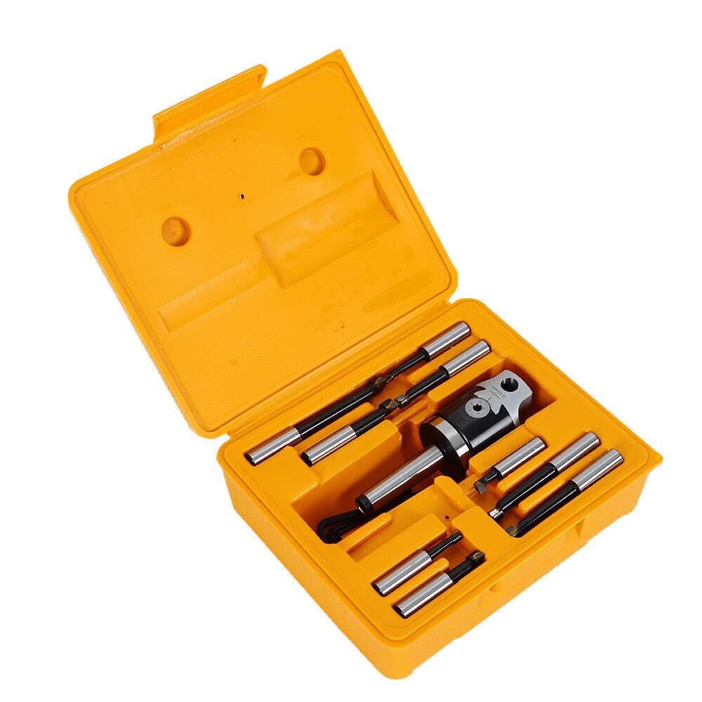 Ausdrehkopf Bohrkopf Set MT2-M10 F1-12 CNC-Fräswerkzeug 50mm 12mm
