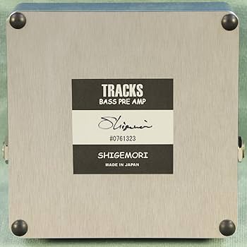Amazon | Shigemori/TRACKS Aluminum シゲモリ ベースプリアンプ Amazon | Shigemori/TRACKS Aluminum シゲモリ ベースプリアンプ