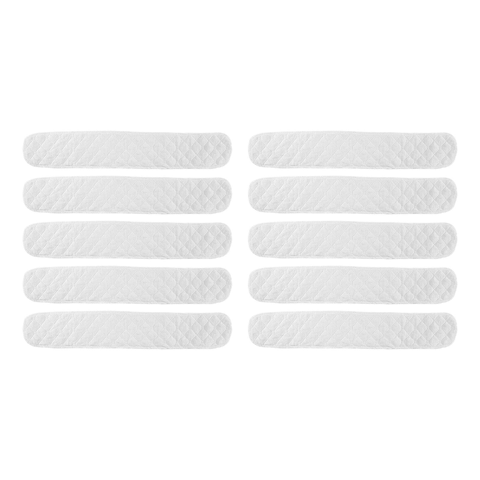 ecomistiq 10x Cotton Bra Liners Underwear Sweat Absorber Liners for Women Dance Summer 44cmx8.3cmx0.15cm Rectangular|Clothing Shoes & Accessories | Womens Clothing |Sleep | Breast Forms Enhancers-picture-21