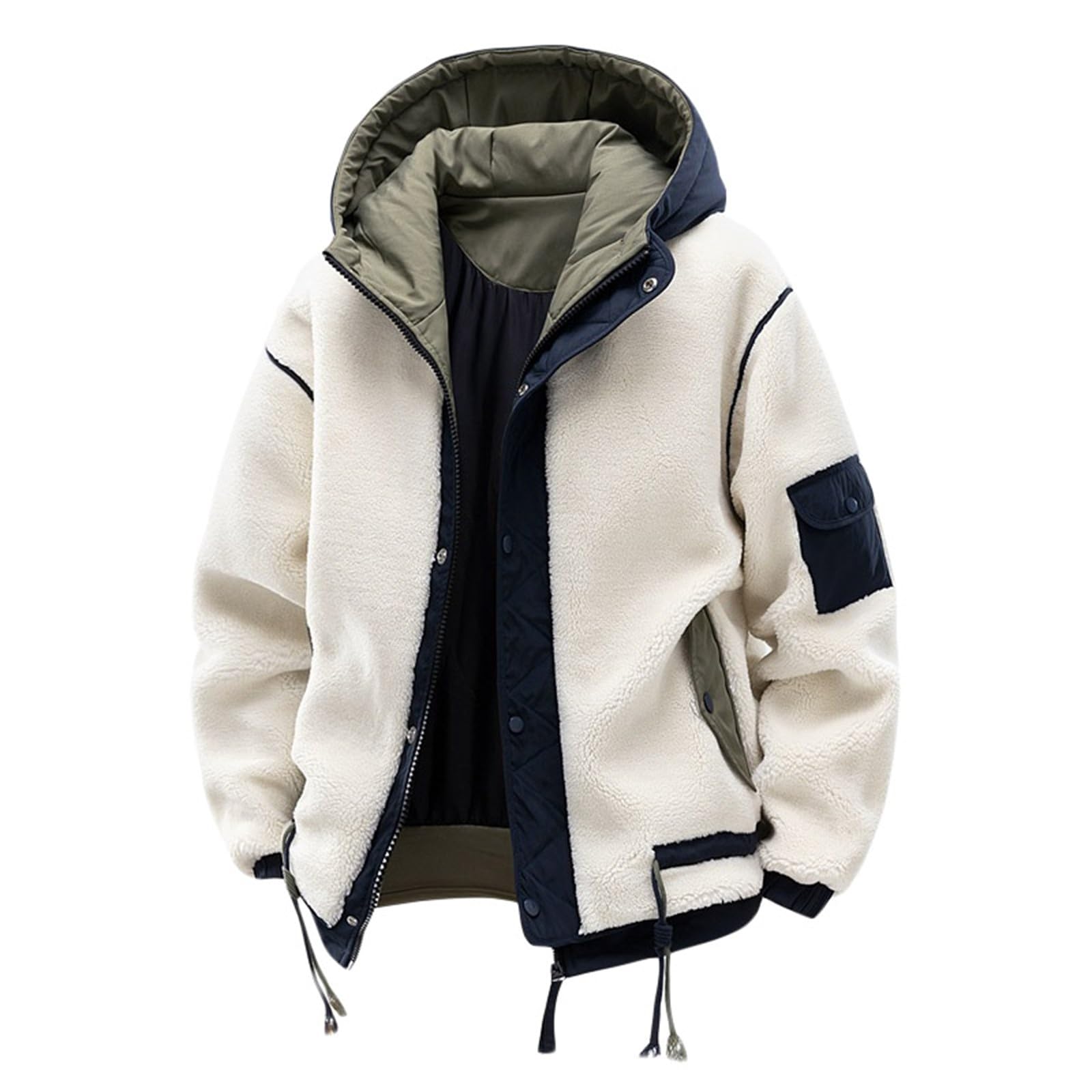 Trenca Hombre Sobretudo Homem Parka Militar Hombre Chaqueta Negra Parka Larga Abrigo Paño Abrigo Largo Casual Chaqueta Plumas Jacket Acolchado Abrigos De Invierno Para Men Warm Fashionable Hooded