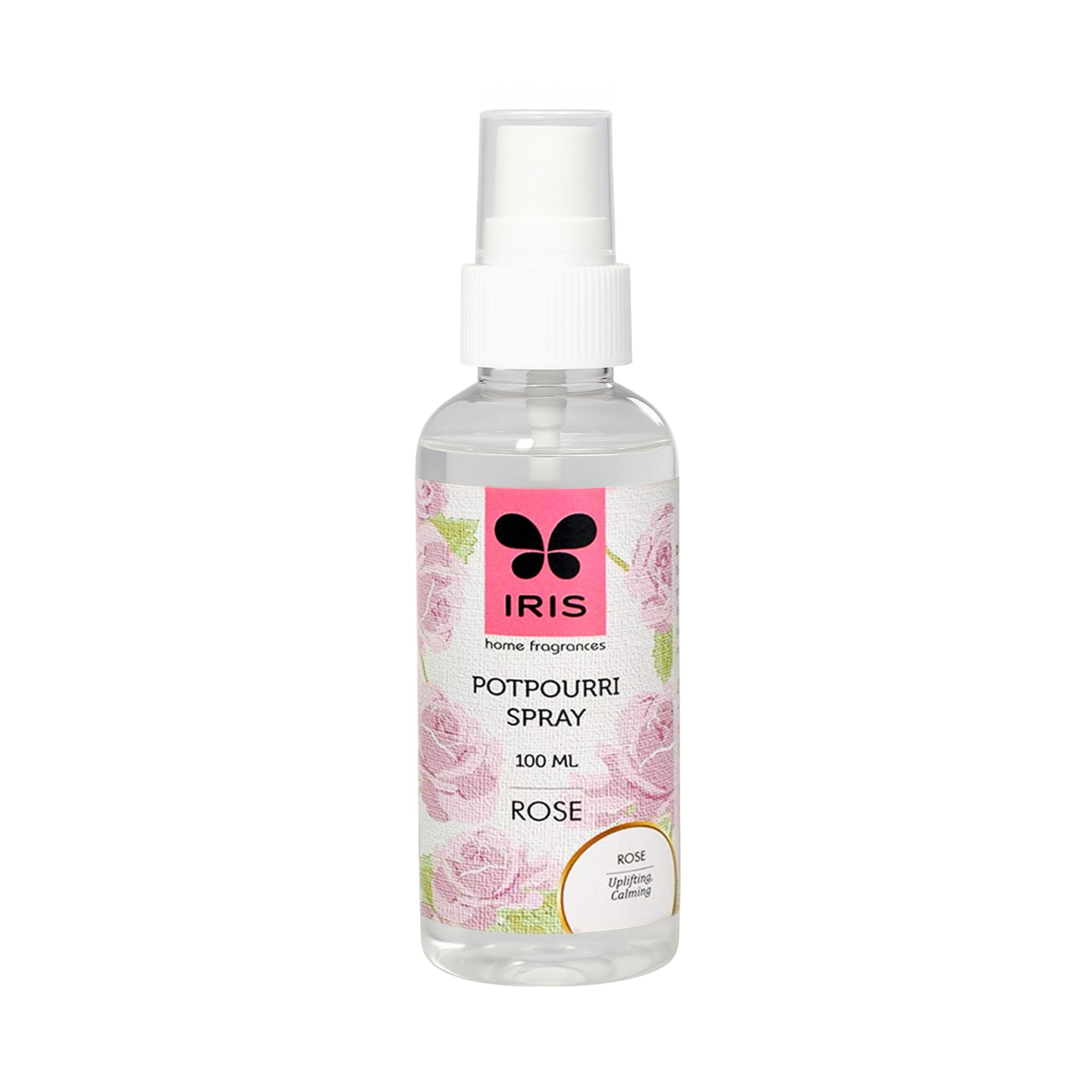 IRIS, Home Fragrance, Rose Potpourri Spray, Rose Scent, Toxin-Free, Fine-Living Fragrance, Aromatherapy, Mood Enhancer, Made in India -100 ml