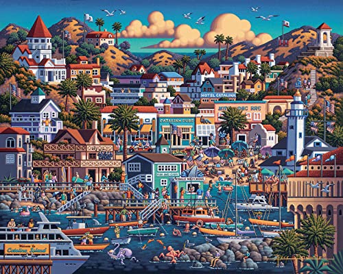 Rompecabezas Dowdle, Catalina Island, 1000 piezas, piezas de ajuste preciso miniatura 2