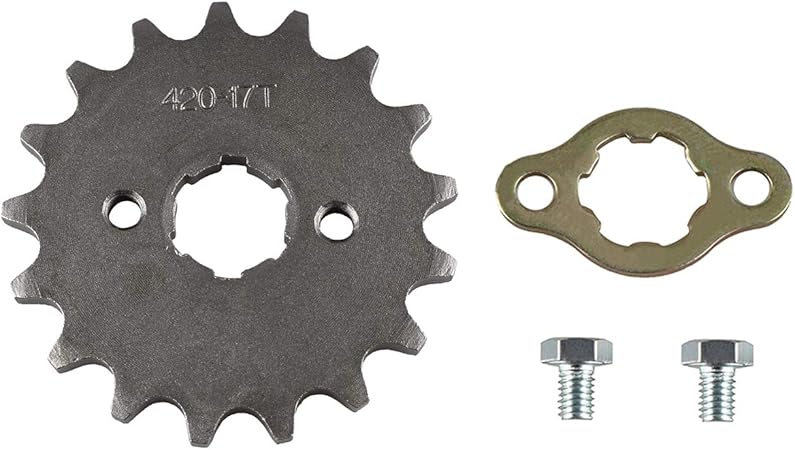 Amazon Jrl 4 17t mm ドライブフロントカウンタースプロケット Atv ピットバイク Lifan Yx Loncin 125 140用 スプロケット 車 バイク