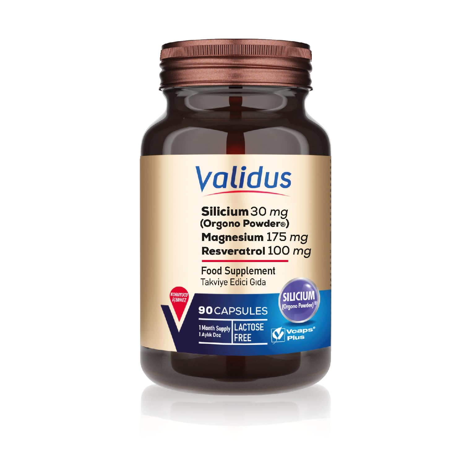 Validus Silicium 90 Capsules (Vcaps Plus)