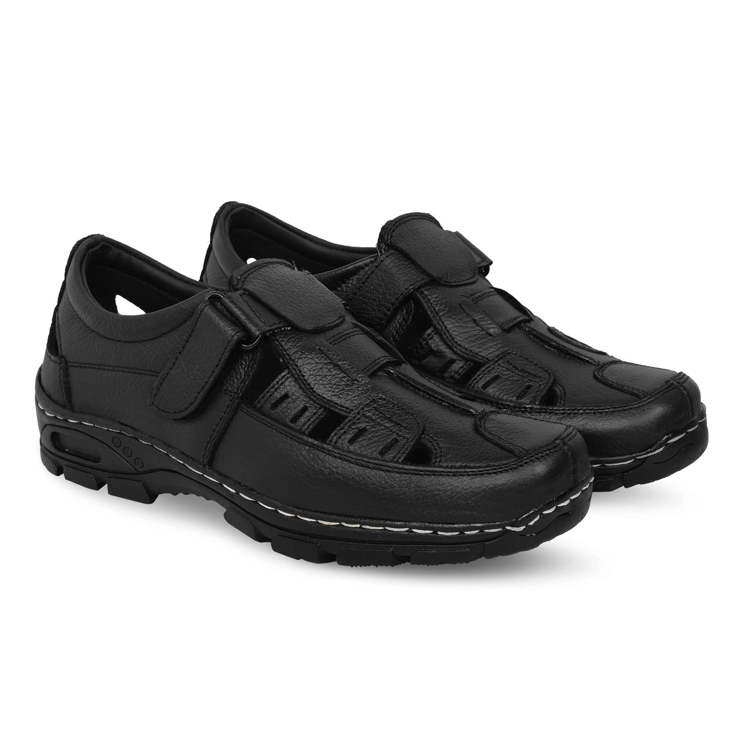 Men’s Leather Sandals – Lightweight & Stylish Comfort | Anti-Slip Sole | Perfect for Office & Casual Outings-picture-31