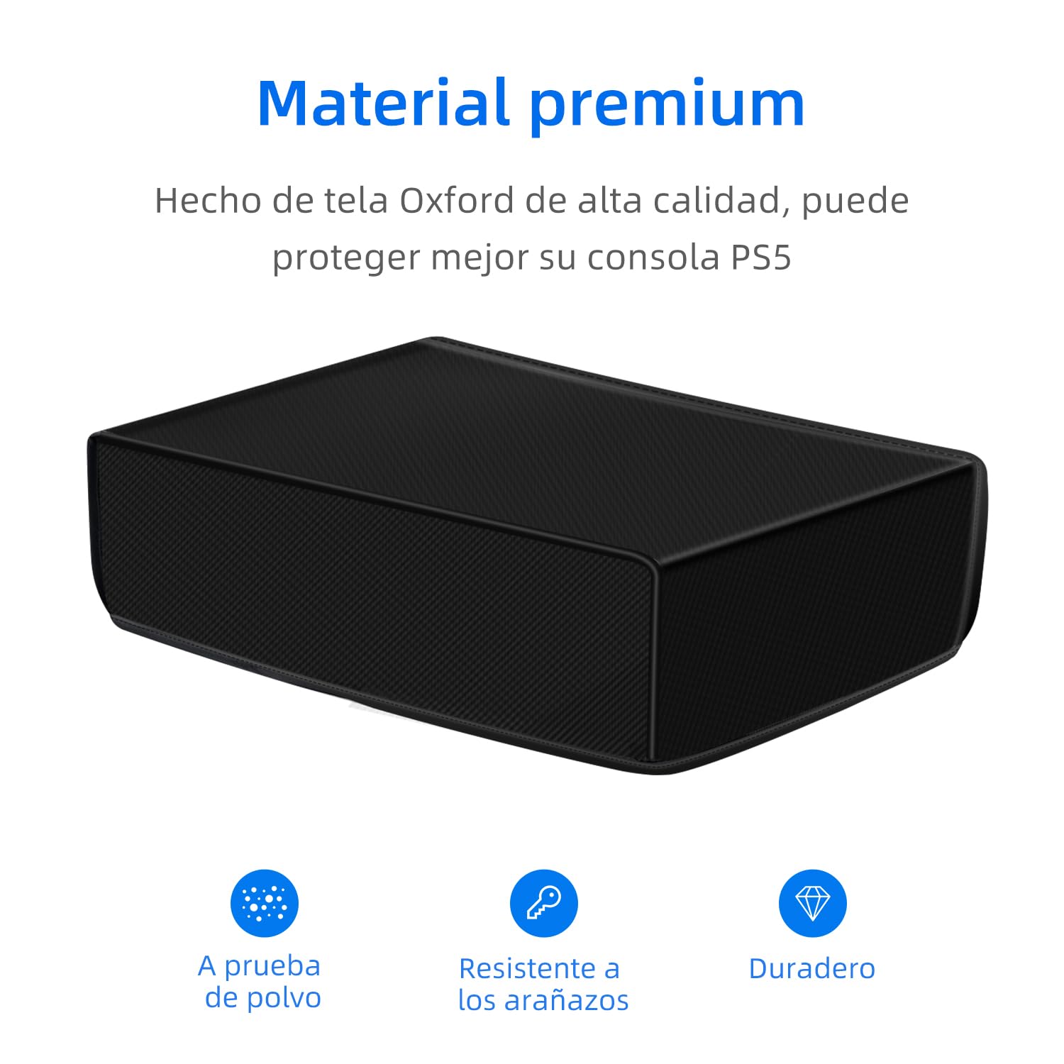 Mcbazel Funda contra Polvo Protector Cubierta Antipolvo para PS5 Consola (No para la PS5 Slim/PS5 Pro)