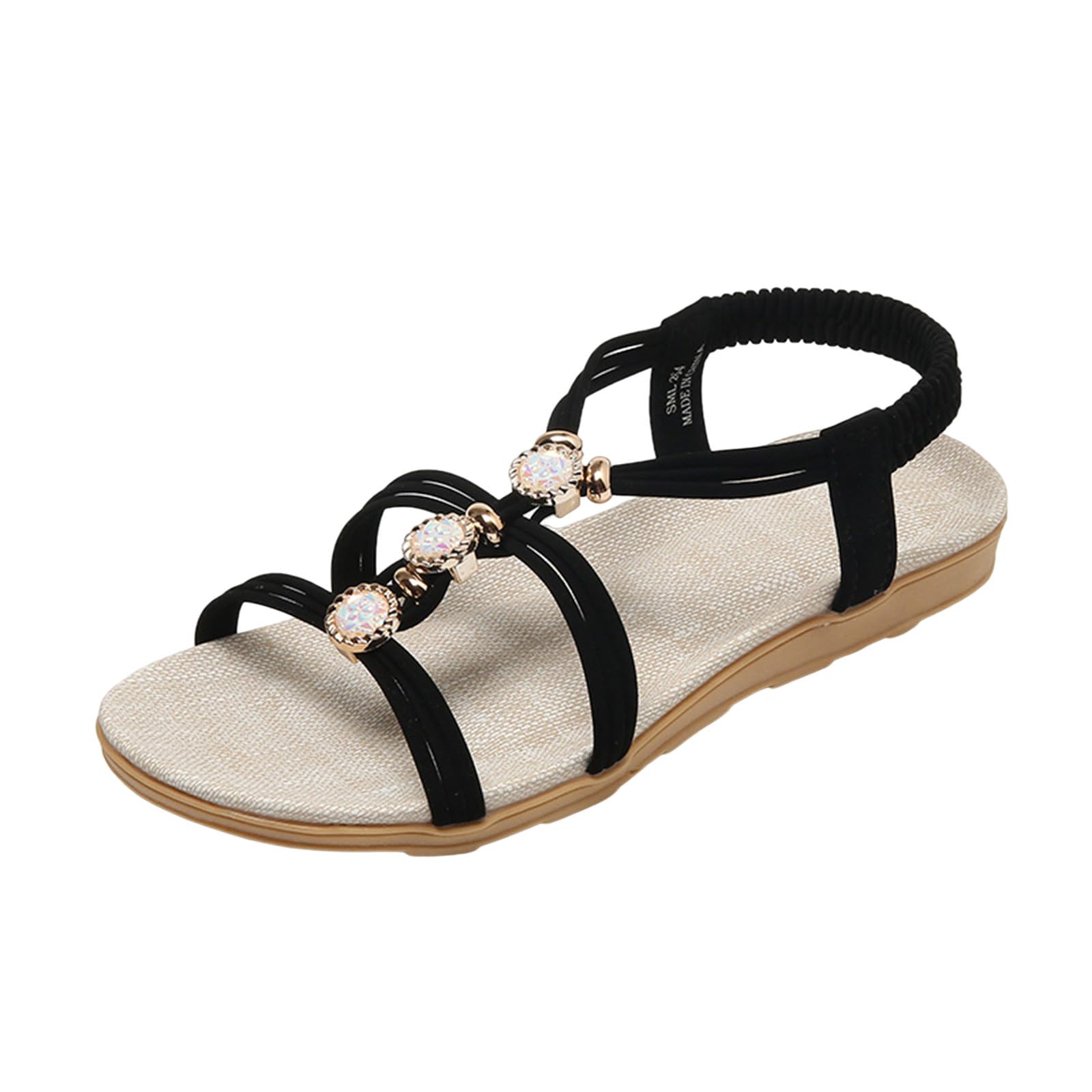 Pantoufles de douche femme et flip flop bleues légères - 8