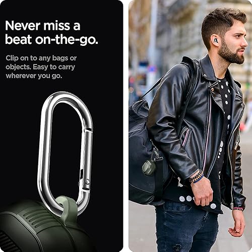 Miniatura 4 de Spigen Funda protectora resistente diseñada para Galaxy Buds Core (2025)  FE (2023)  Buds2 Pro (2022)  Buds 2 (2021)  Buds Pro (2021)  Buds Live