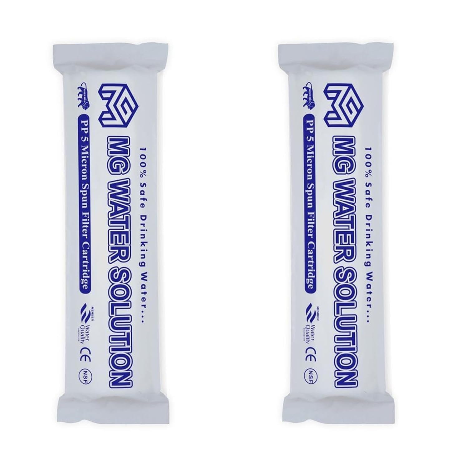 MG WATER SOLUTION PP5 Micron 10 Inch Filter Candle/Spun Cartridge, Compatible for All RO, UV, UF Water Purifiers (Pack of 2)-picture-25