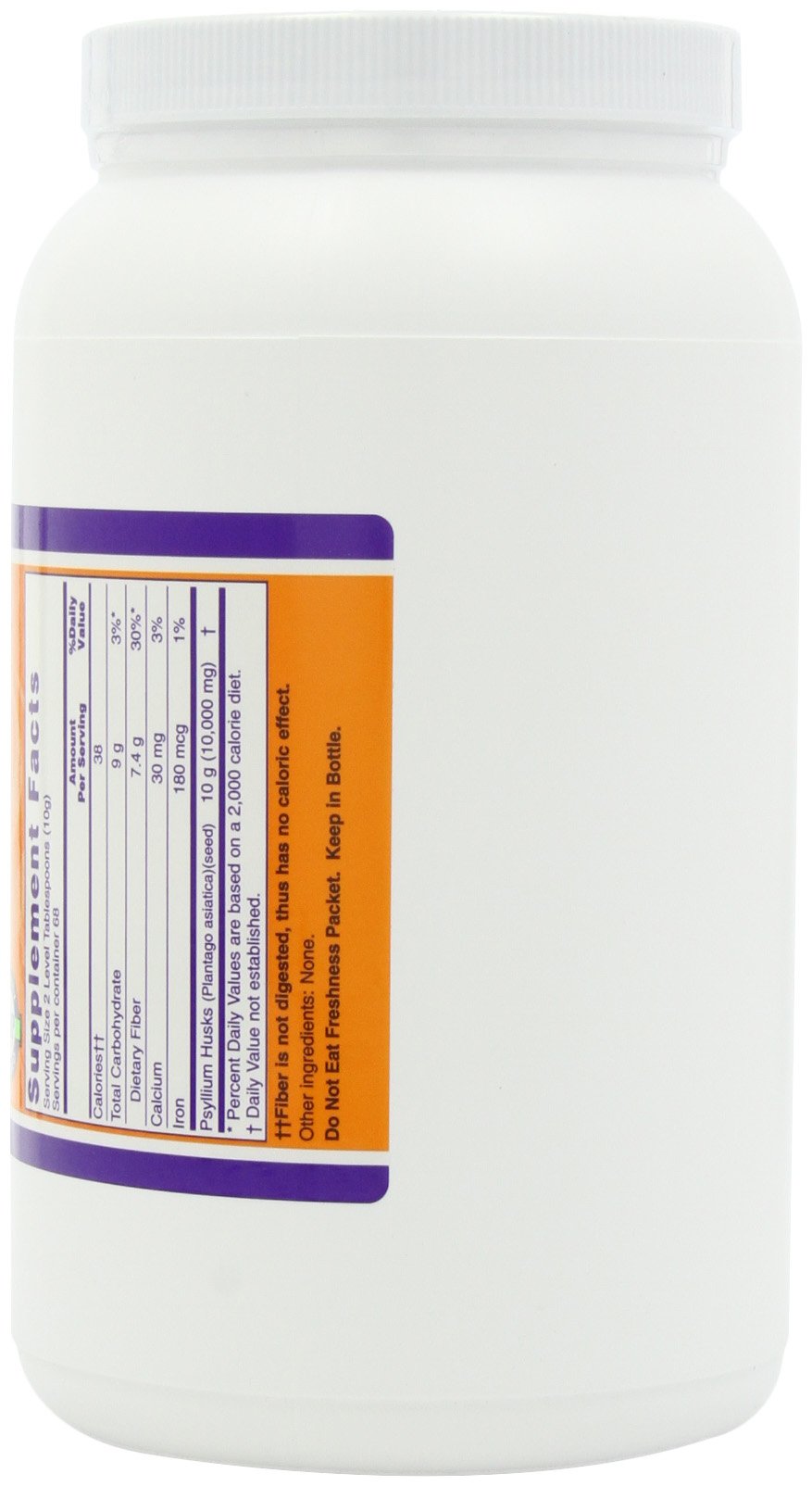 NOW Whole Psyllium Husk 24-OuncePack of 3 product thumbnail 5