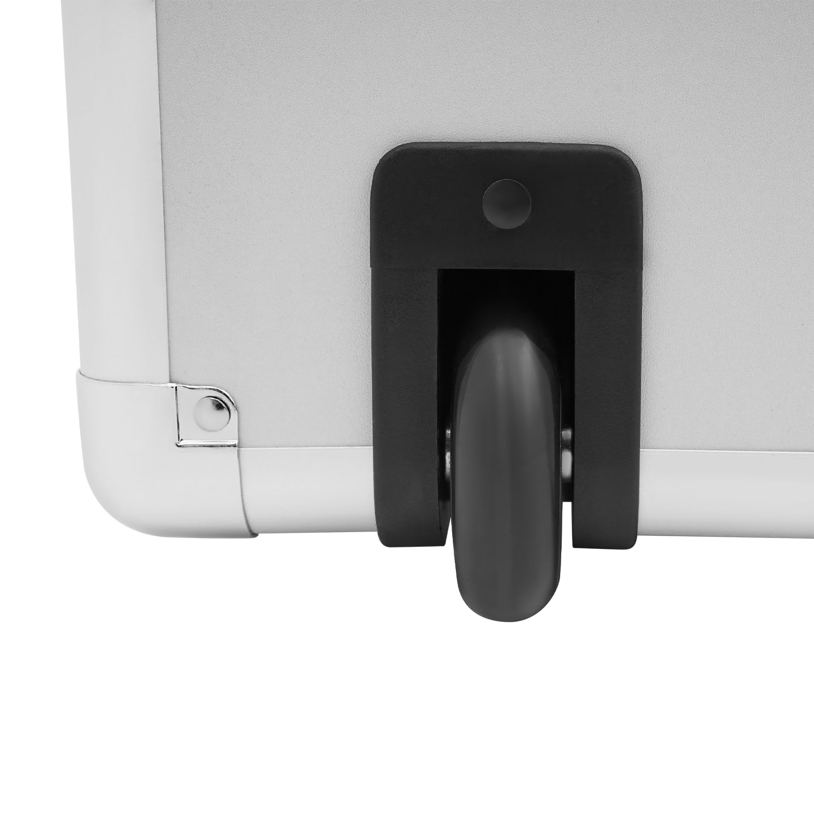 Pilotenkoffer Alukoffer mit Rollen, 48,5 x 39 x 23 cm | Abschließbar, Teleskopgriff, Für Büros und Geschäftsreisen, Aktenkoffer-Fach