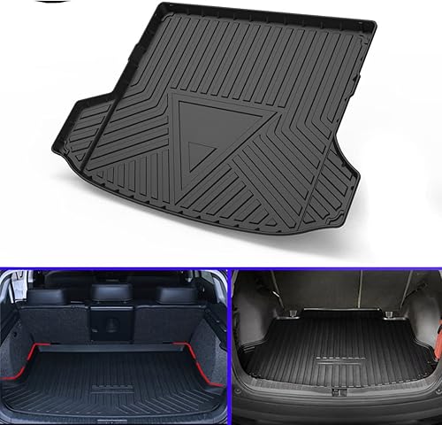 Tapete de goma para automóvil, tapete de carga para bandeja de carga, compatible con Nissan Kicks 2017 2018 2019 2020 2021 2022 2023 2024 2025