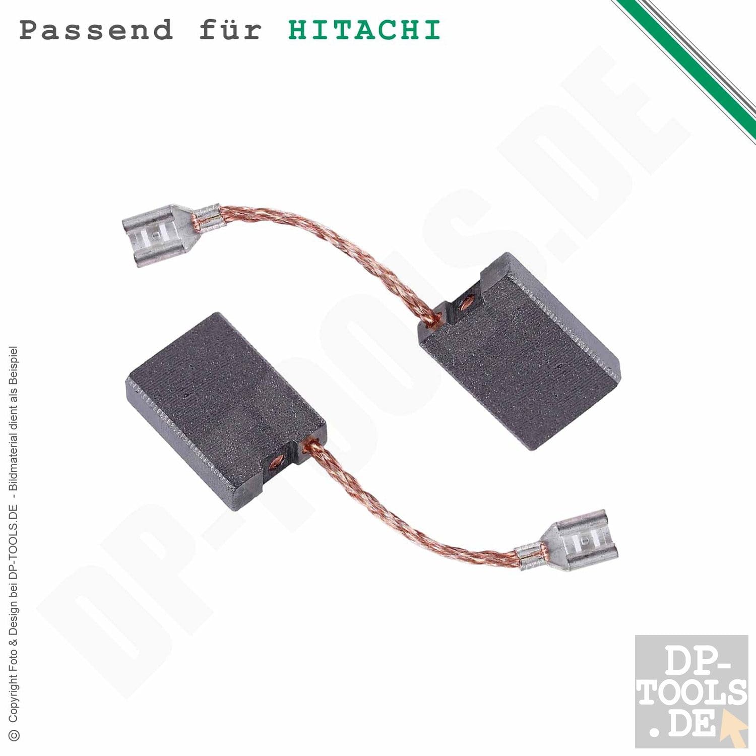 Escobillas De Carbón HITACHI CM 4SB2 - 7x11x17 8719468173950