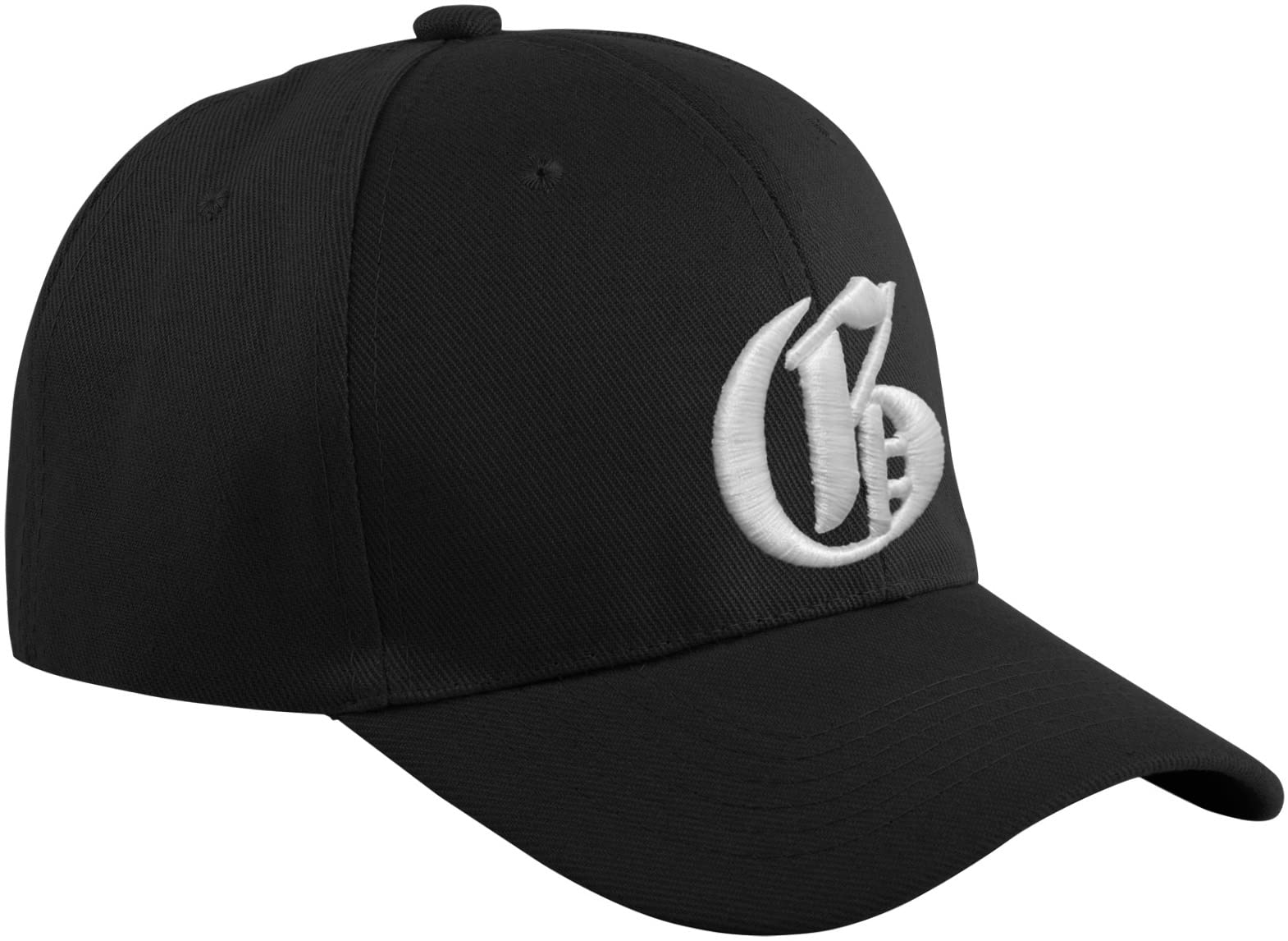 Casual Cotton Baseball Cap A-Z Gothic Letter Alphabet Embroidered UK hat caps Adjustable Strap Snap Back Black Red