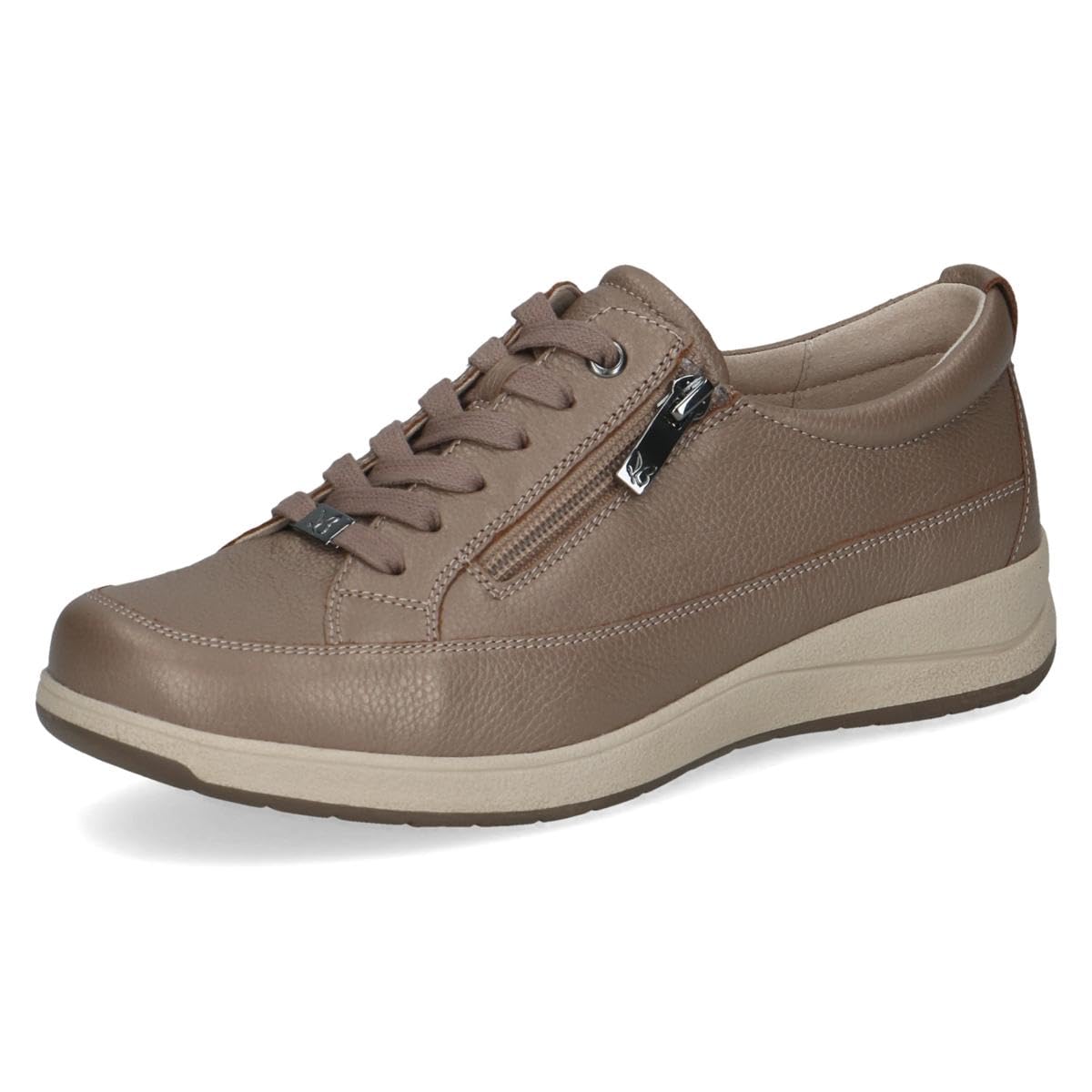 CAPRICE Women Damen 9-23727-46 Oxford, Taupe Perlato, 8.5 UK