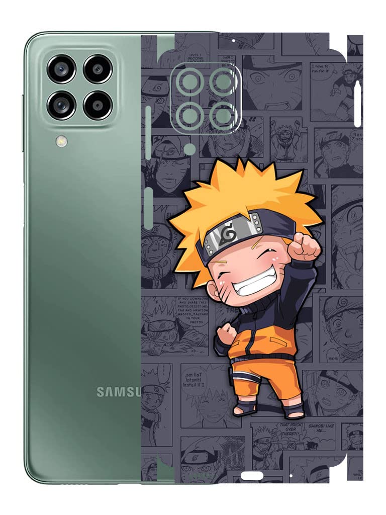 AtOdds - Samsung Galaxy M53 (5G) Mobile Back Skin Rear Screen Guard Protector Film Wrap (Coverage - Back+Camera+Sides) (Naruto) (B0BNXMLTK4) Amazon Price History, Amazon Price Tracker