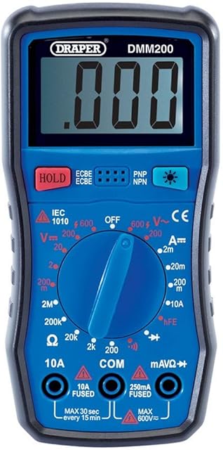 Draper 41817 Digital Multimeter , Blue