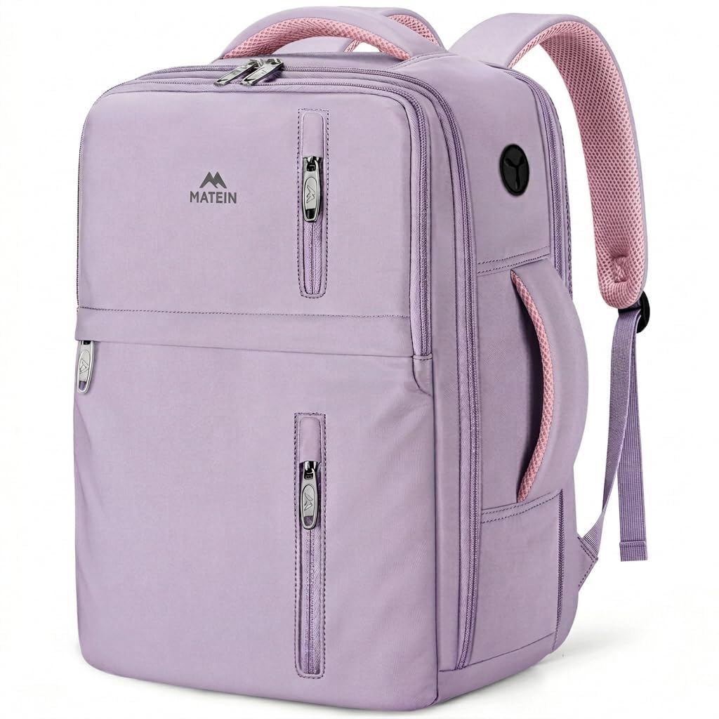 MATEIN Ryanair Handgepäck 40x30x20 mit Nassfach, 24L Rucksack Handgepäck Flugzeug Leicht
