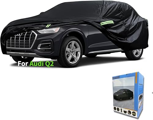 Miniatura 35 de Ajuste personalizado para funda de auto Audi, para todo tipo de clima, impermeable, para todo tipo de clima, protección UV, resistente al viento