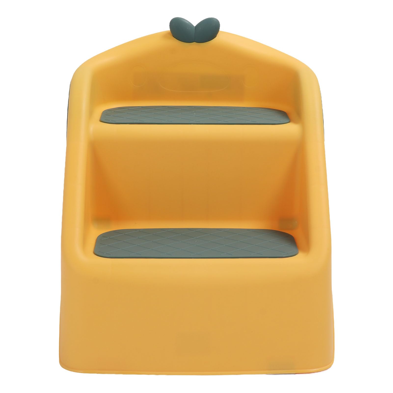 Taburete para Inodoro con Lavabo, Taburete Plegable para Niños Pequeños, Antideslizante, 3 en 1, para Baño de bebé (Yellow)