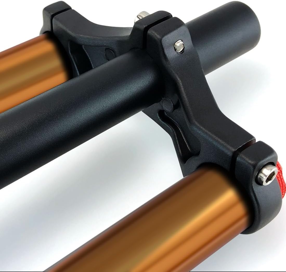 26 27.5 29 Inch Mountain Bike Suspension Fork 180mm Travel MTB Air Fork Straight Front Fork Double Shoulder Rebound Adjustment Manual Lockout