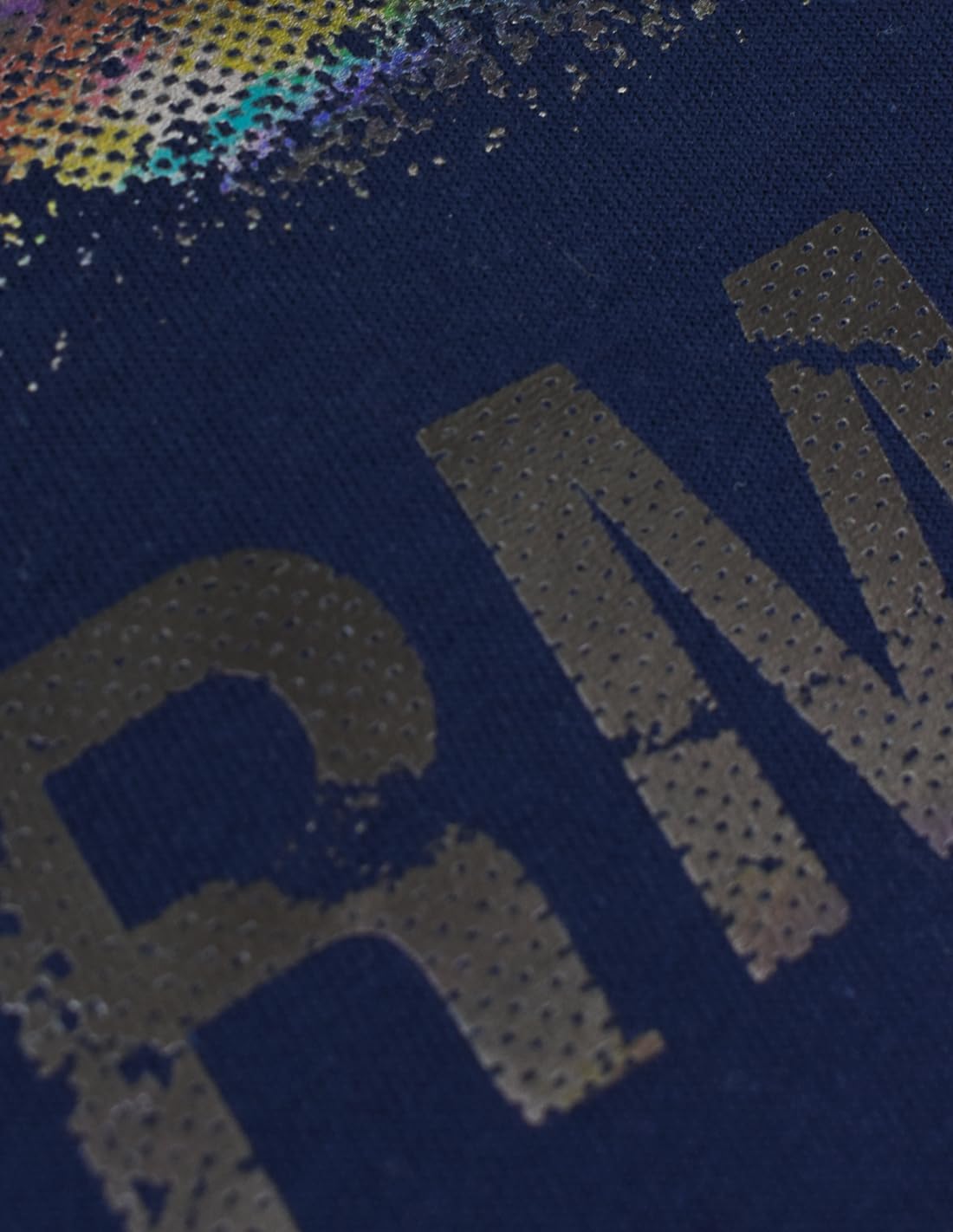 Sudadera Navy - Real Madrid CF Metallic Logo - Official Licensed Product - 5