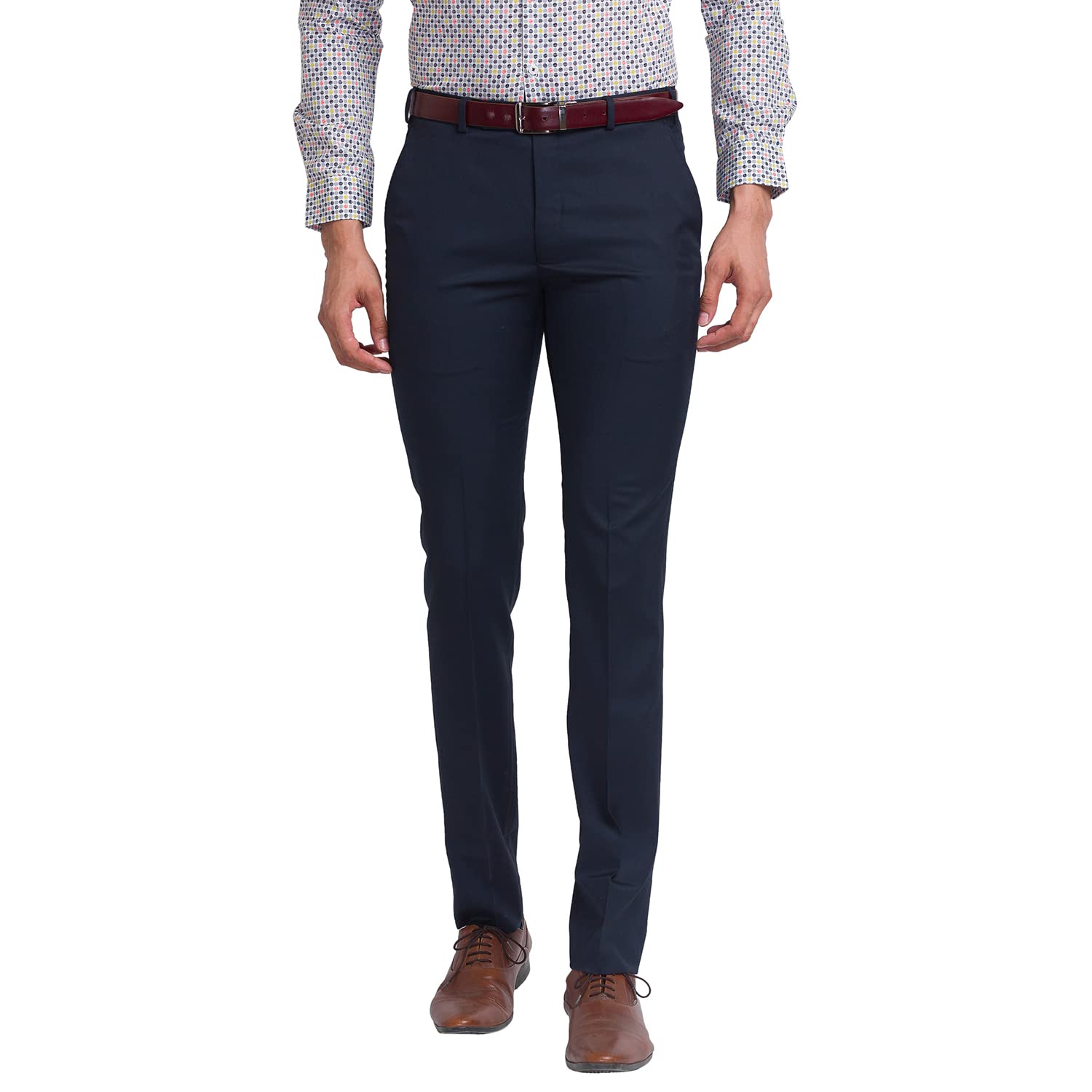 park avenue Dark Blue Trouser (Size: 36)-PMTQ07021-B8-picture-28