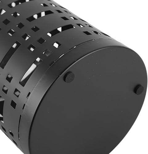 Miniatura 9 de Yosoo Soporte de paraguas de metal negro, diseño hueco que ahorra espacio a prueba de óxido, elegante soporte para paraguas para entrada