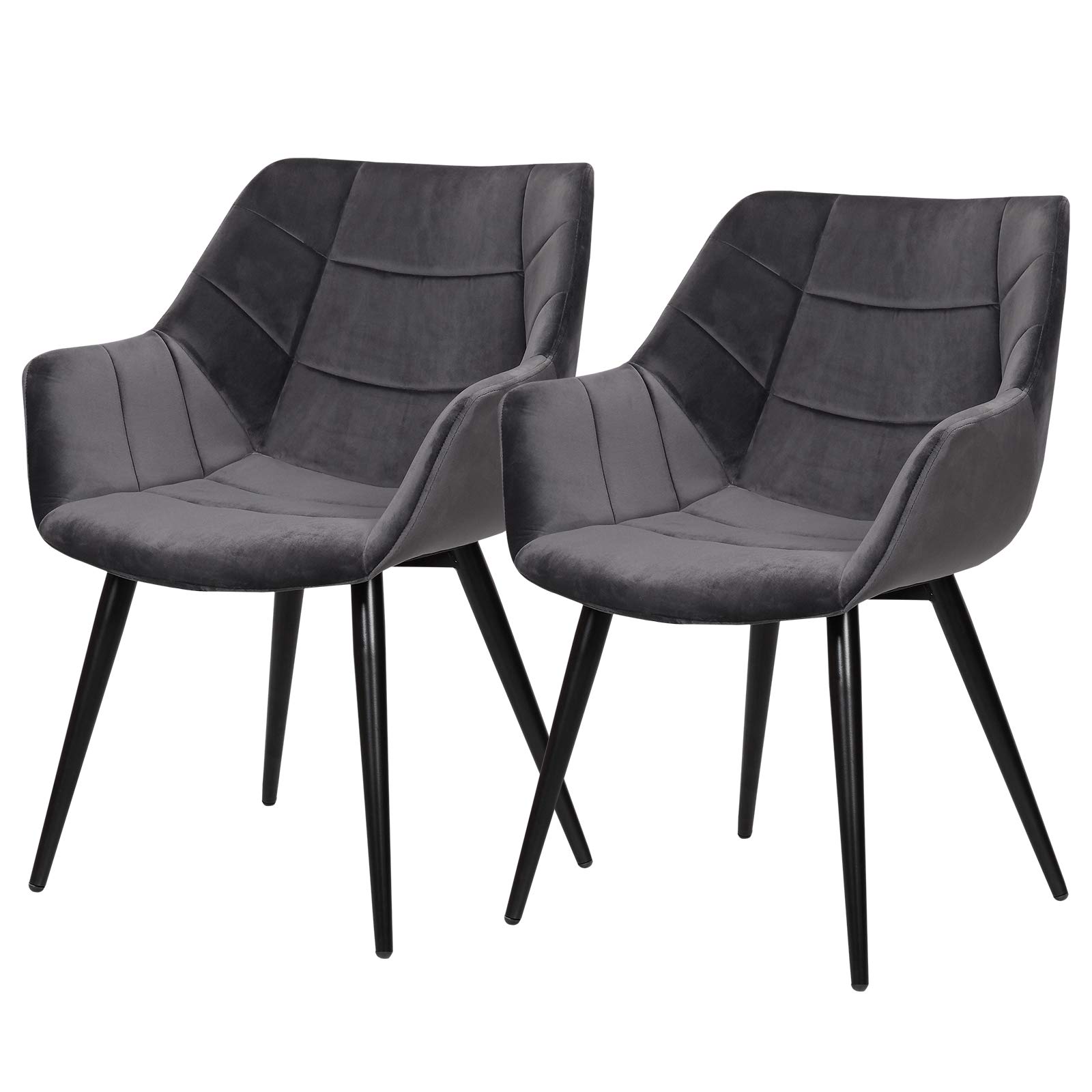 WOLTU Esszimmerstühle BH153bd-2 2er Set Küchenstühle Wohnzimmerstuhl