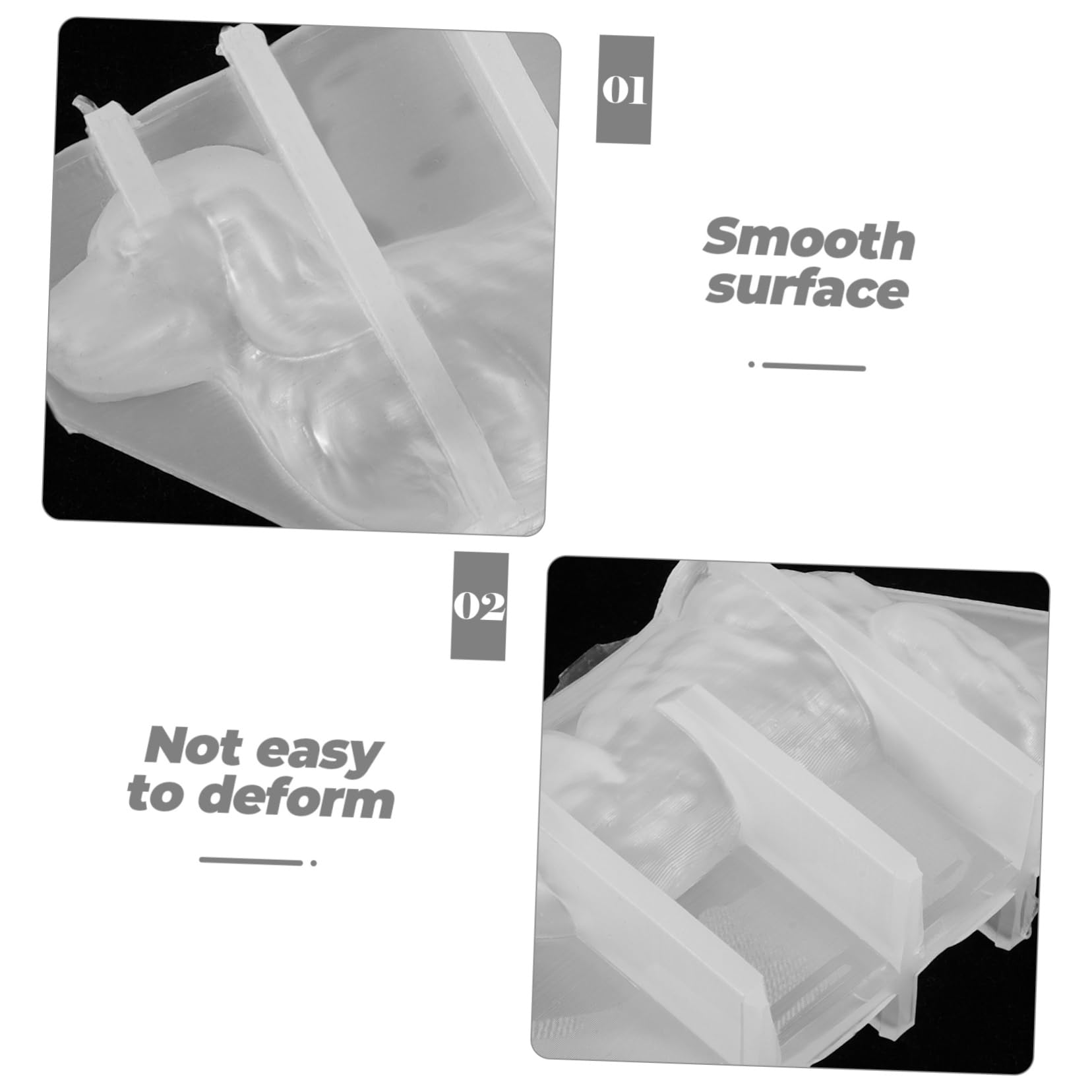Angoily 5 Pezzi Stampo Silicone per Creativo Mold per Epossidica Fai da Te Stampo per Decorazioni Uniche Silicone Utensile per Diy Animali Domestici