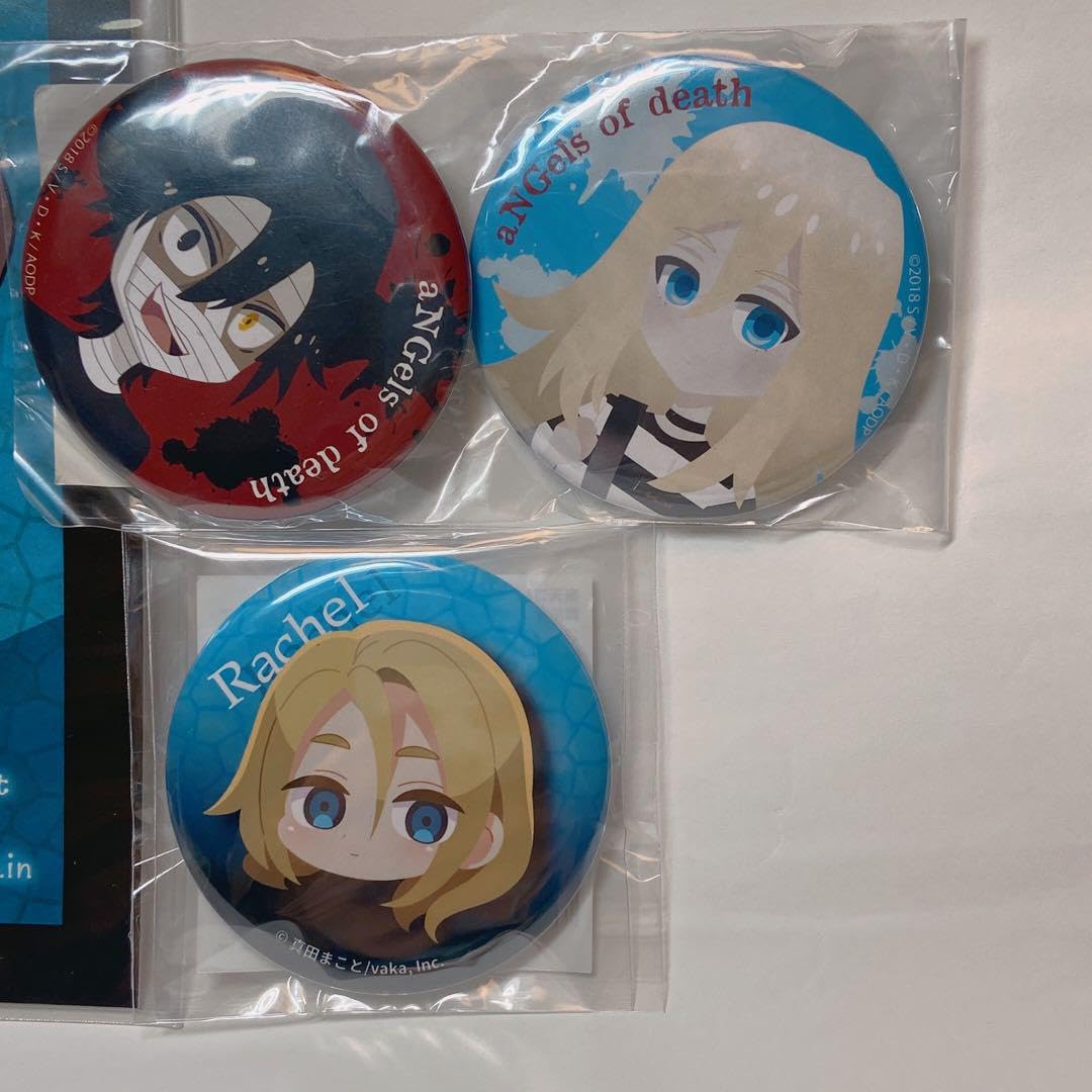 殺戮の天使 缶バッジ ザック レイチェル Amazon.co.jp: 殺戮の天使 レイチェル ザック 缶バッジ セット