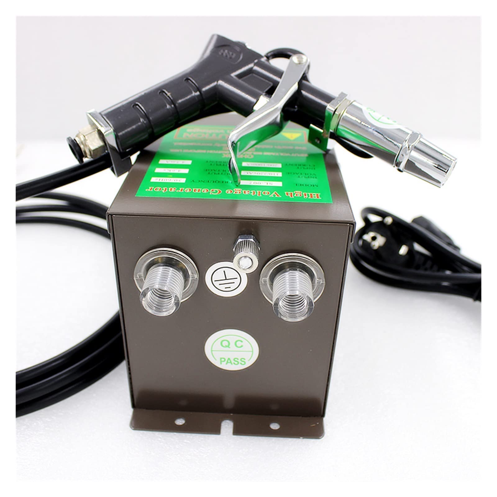 Pistola de aire comprimido antiestático ionizante electrostática con generador alto voltaje
