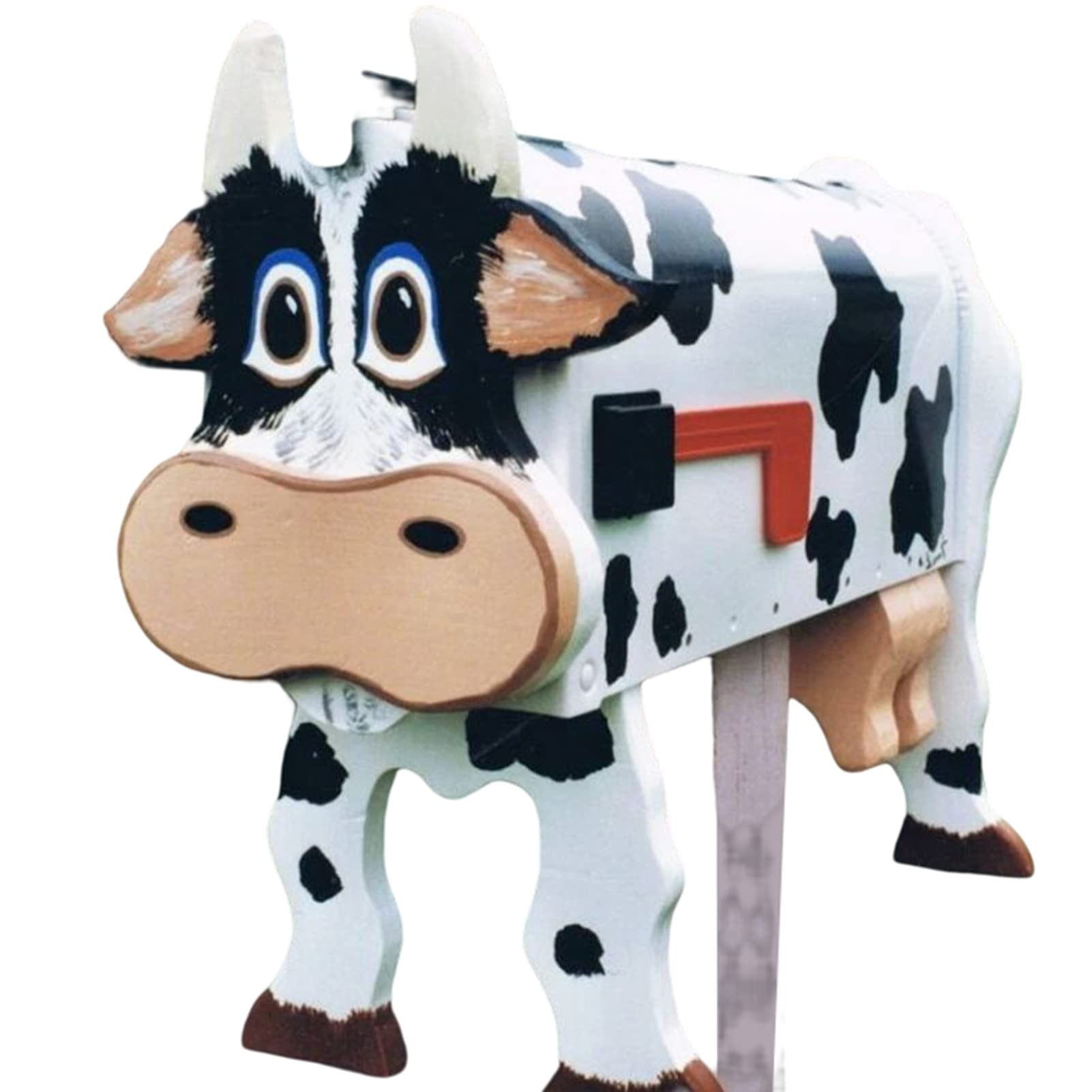 VALINK Unique Chicken Cow Horse Mailbox Outside Weatherproof Post Box Ornament Outdoor Garden Yard Decor Cattle