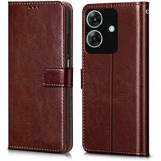 TOUCCH Leather Flip Case - Brown