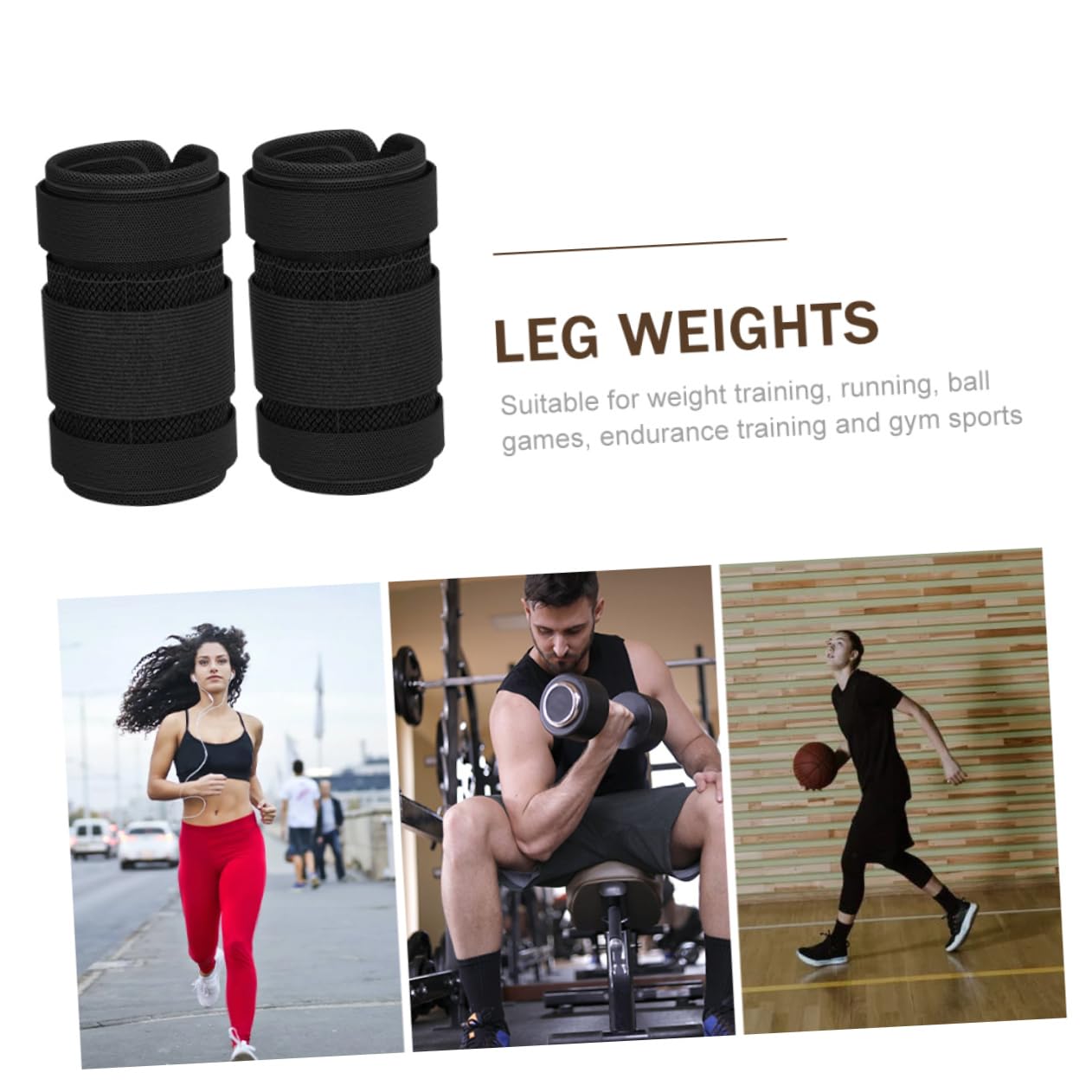 1set Pesi Per Caviglie Regolabili Ankle Weights Con Piastra Acciaio Attrezzi Per Allenamento All Aperto Per Fitness Jogging Esercizi Casa Da Pesi Totale