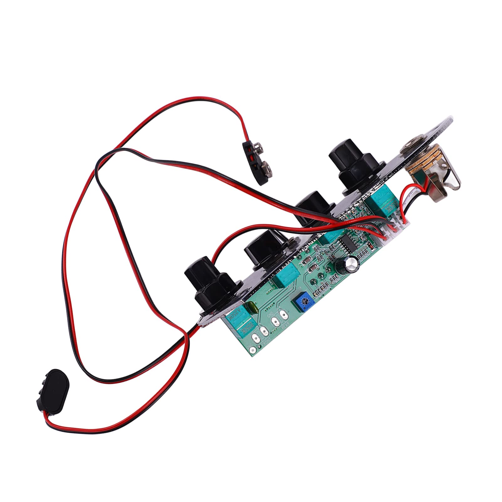 Vollständig Bestückte Steuerplatte, Vorverkabelt mit Kabelbaum für Jazz Bass Passive Active Switching-Instrumentenzubehör