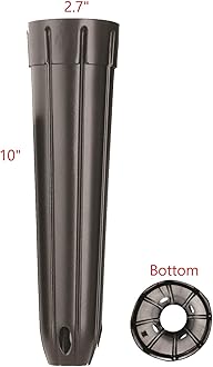 Stuewe & Sons – Deepot 20 Cavity Tray with D40L - 2.7” x 10” Deepot Cells Growing Kit - 2 Pack