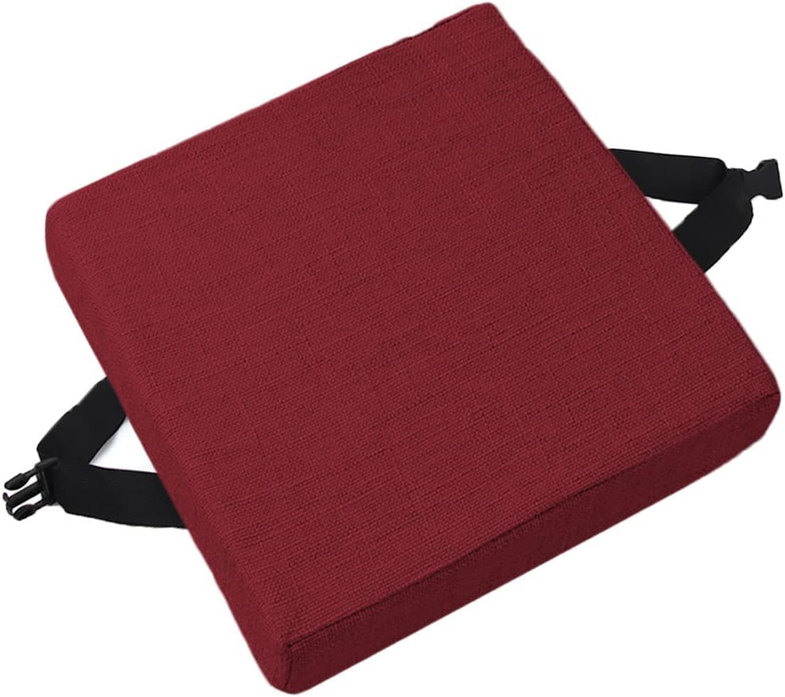 Uyeoco O14 Seat Pads For Dinin Chairs,25X25,28X28cm,30X30cm,35X35cm,40X40cm,45X45cm,50X50cm Adjustable Kitchen, Office And Garden Chair With Ties Non Slip Comfortable Cushion(,30X30x5cm)