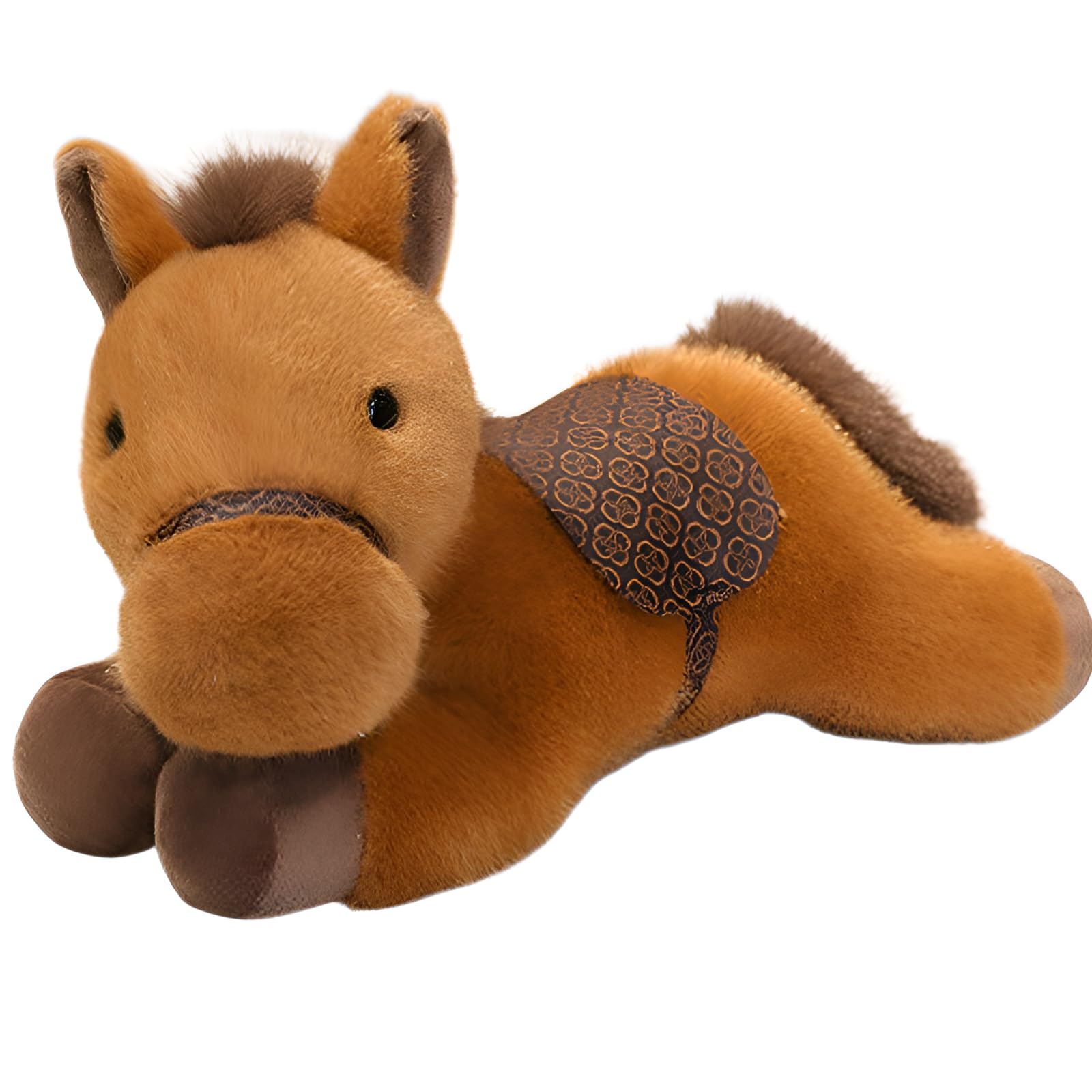 Amazon.co.jp: 2026年 馬 ぬいぐるみ 立ち姿/うつ伏せ姿 かわいい