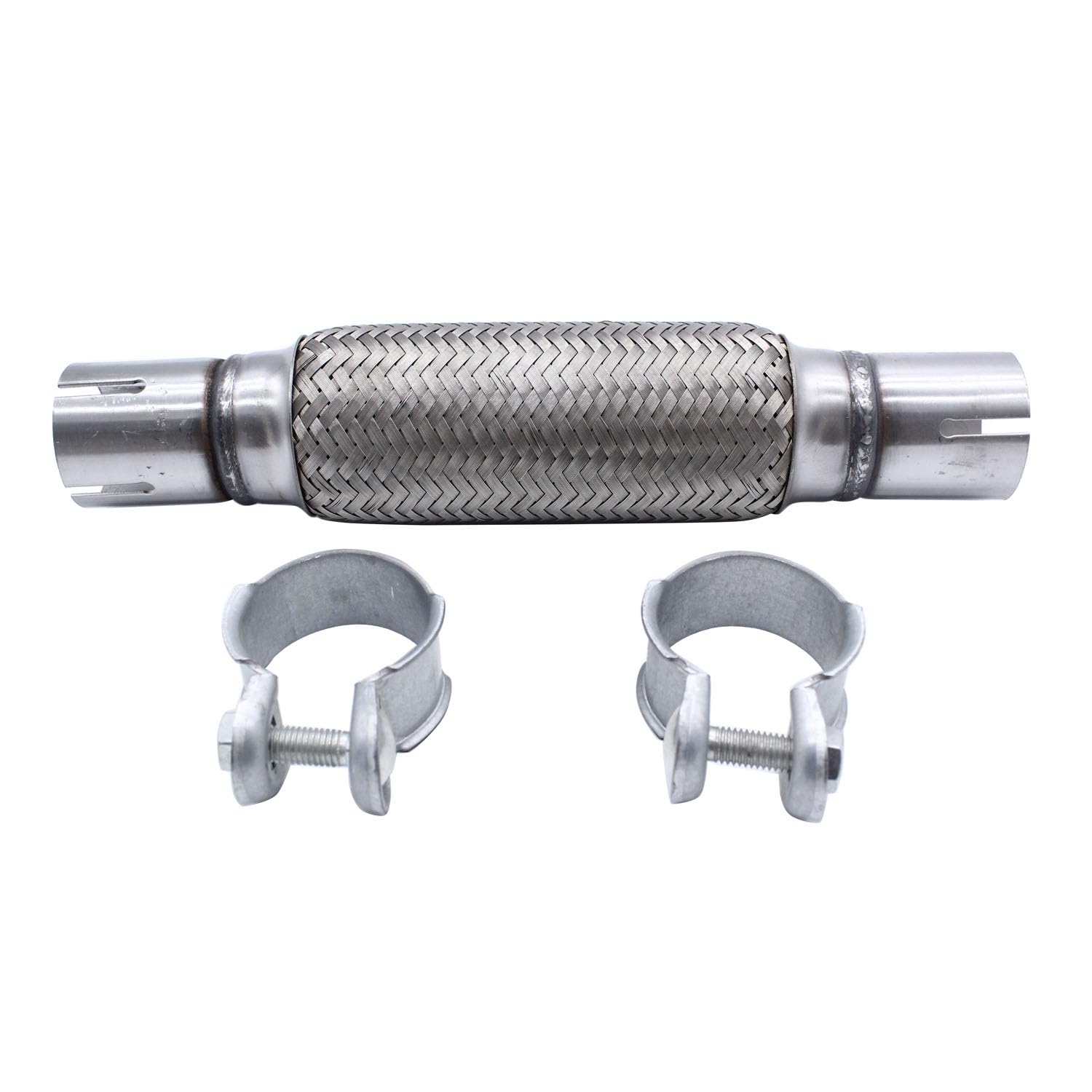 Flexible Exhaust Pipe 45.5x200/308mm Clamp-on Flexi Tube Joint Flexible Pipe